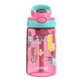 Contigo 14oz Kids' Water Bottle with Redesigned AutoSpout Straw Azalea Jade Vine with Llamas - EVVW
