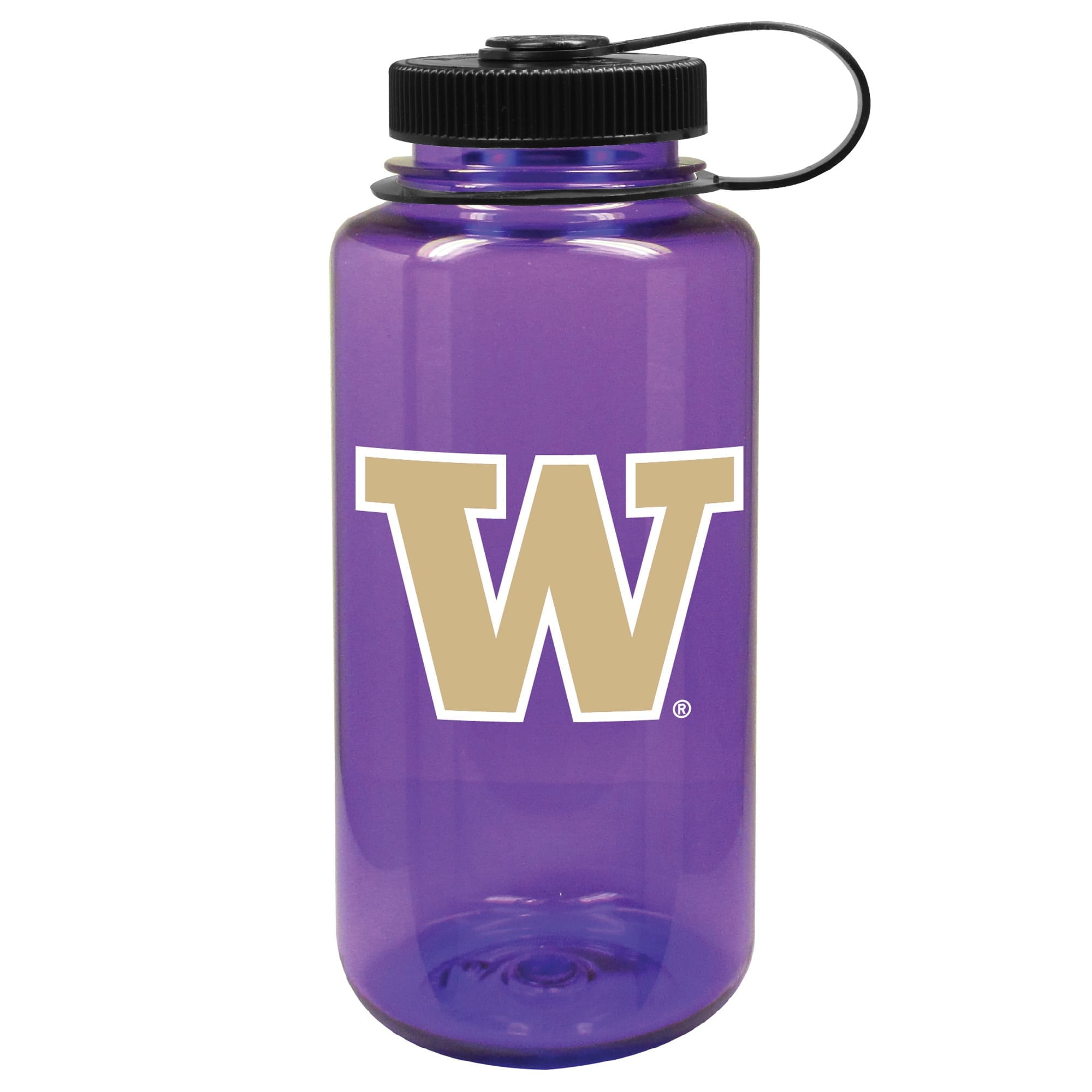 Purple Washington Huskies 32oz. Nalgene Sustainable Wide Mouth Water Bottle - 9RL8