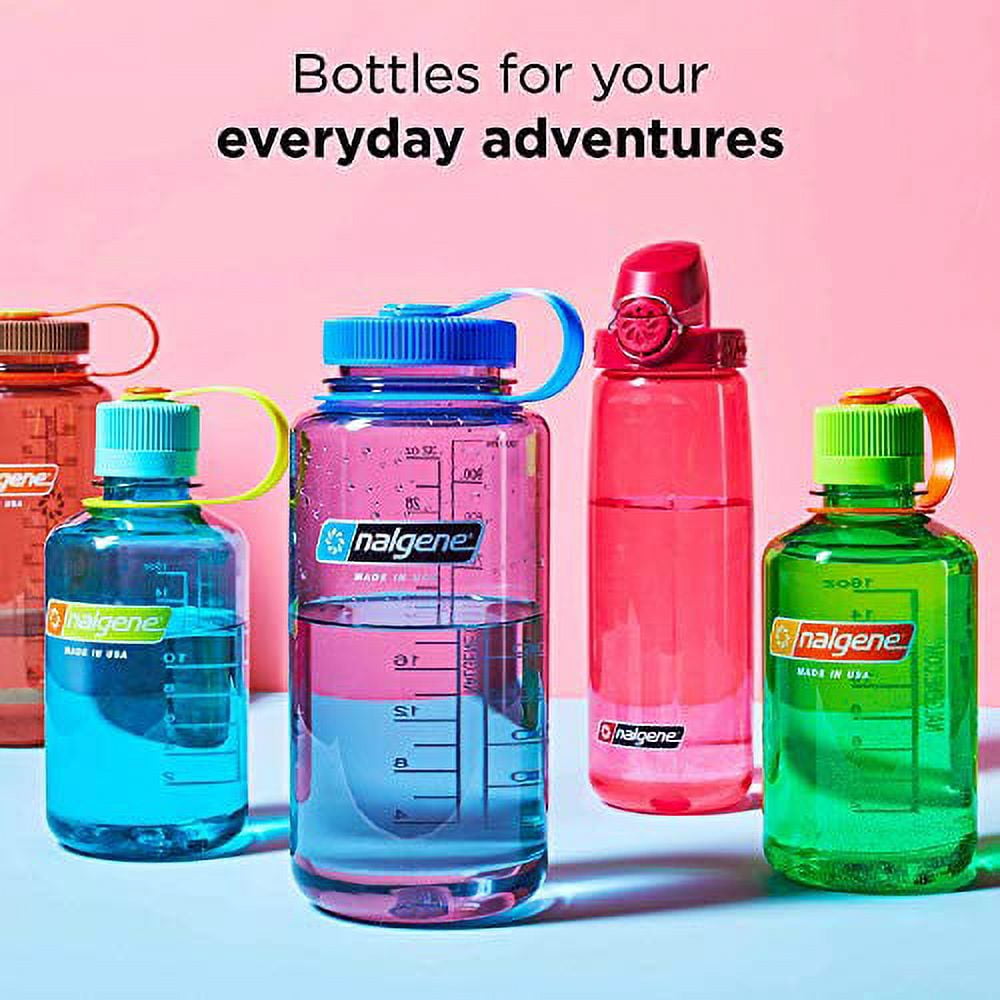 Nalgene Transparent Lexan Polycarbonate Square Storage Bottle - 8 oz. - Clear - BLBJ
