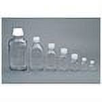 Nalgene Transparent Lexan Polycarbonate Square Storage Bottle - 8 oz. - Clear - BLBJ