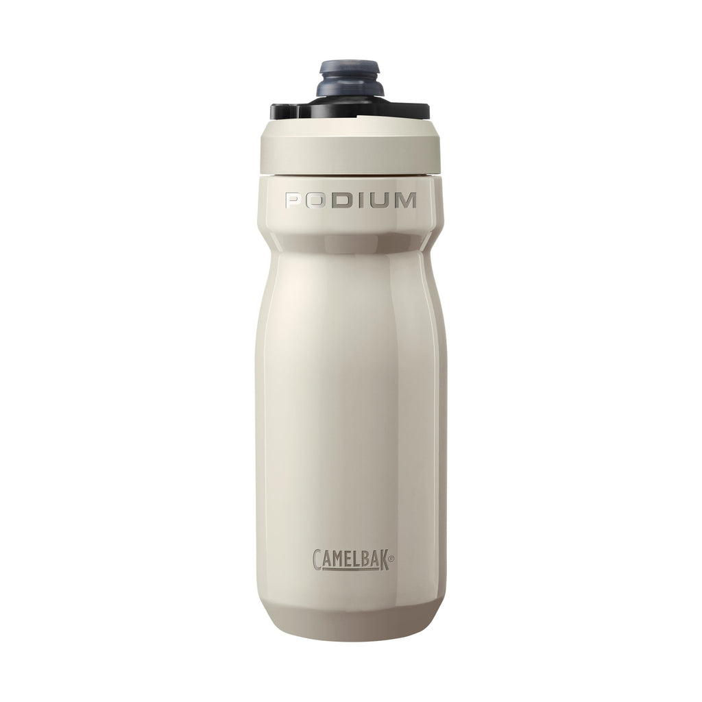 CamelBak Podium 18oz Insulated Stainless Steel Bike Water Bottle, Stone - QKJ3