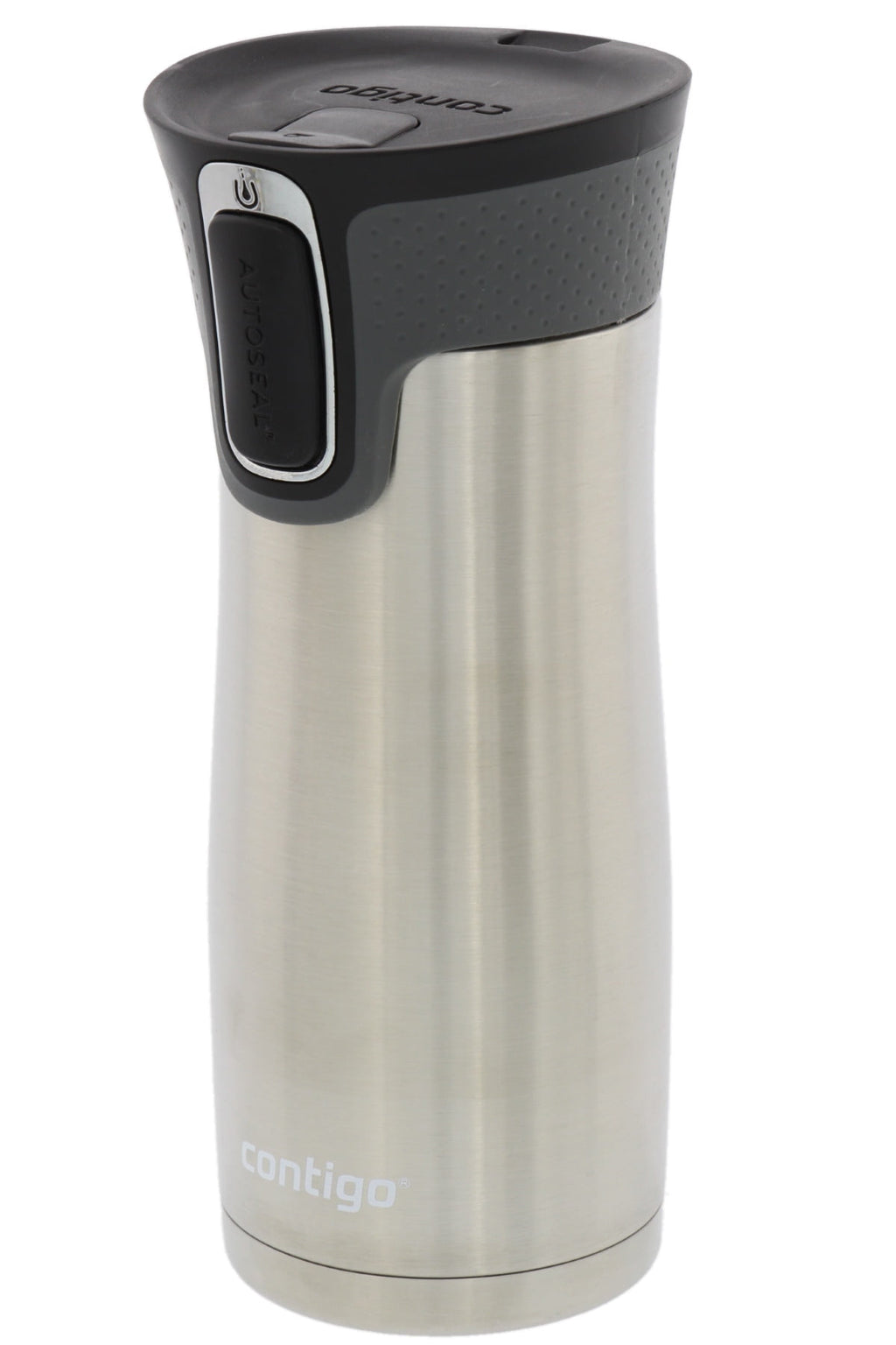 Contigo AUTOSEAL West Loop 2.0 Travel Mug, 16 oz., Stainless Steel with Black Button - JHPG