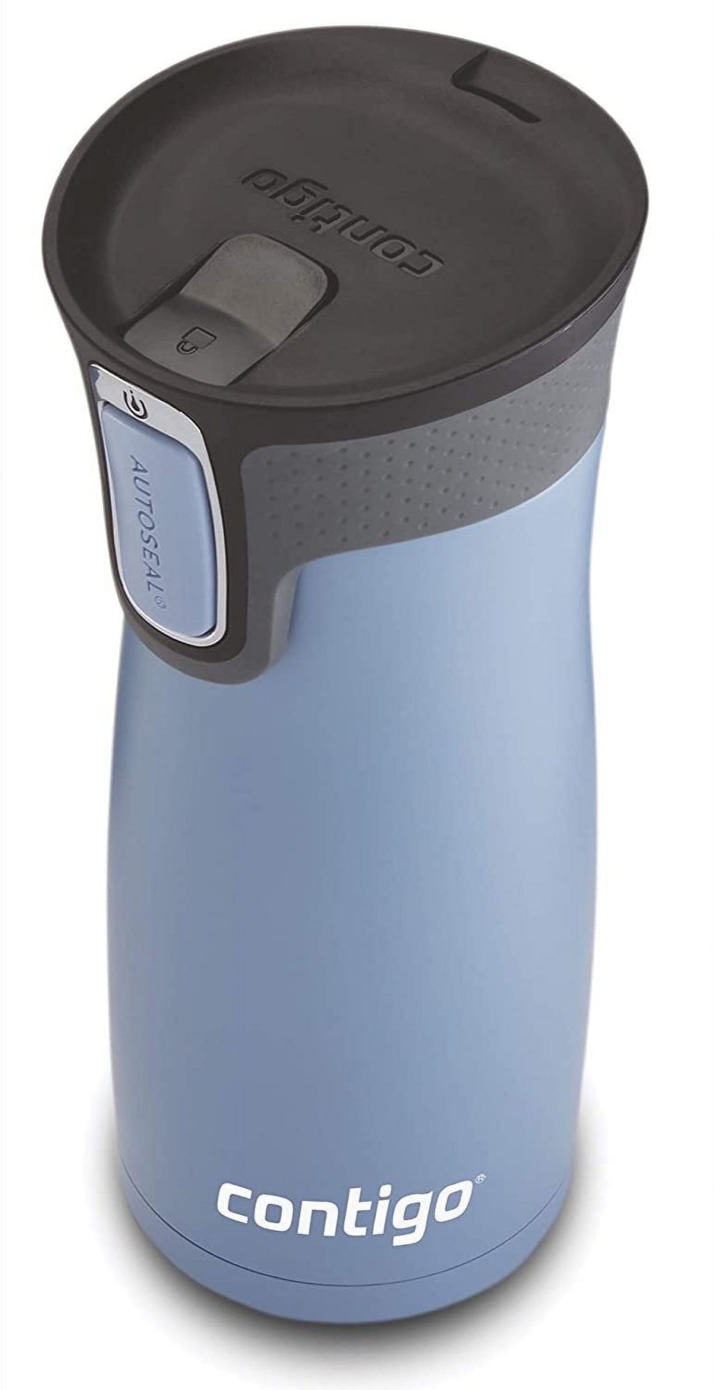 Contigo AUTOSEAL West Loop 2.0 Travel Mug, 16 oz., Stainless Steel with Black Button - JHPG