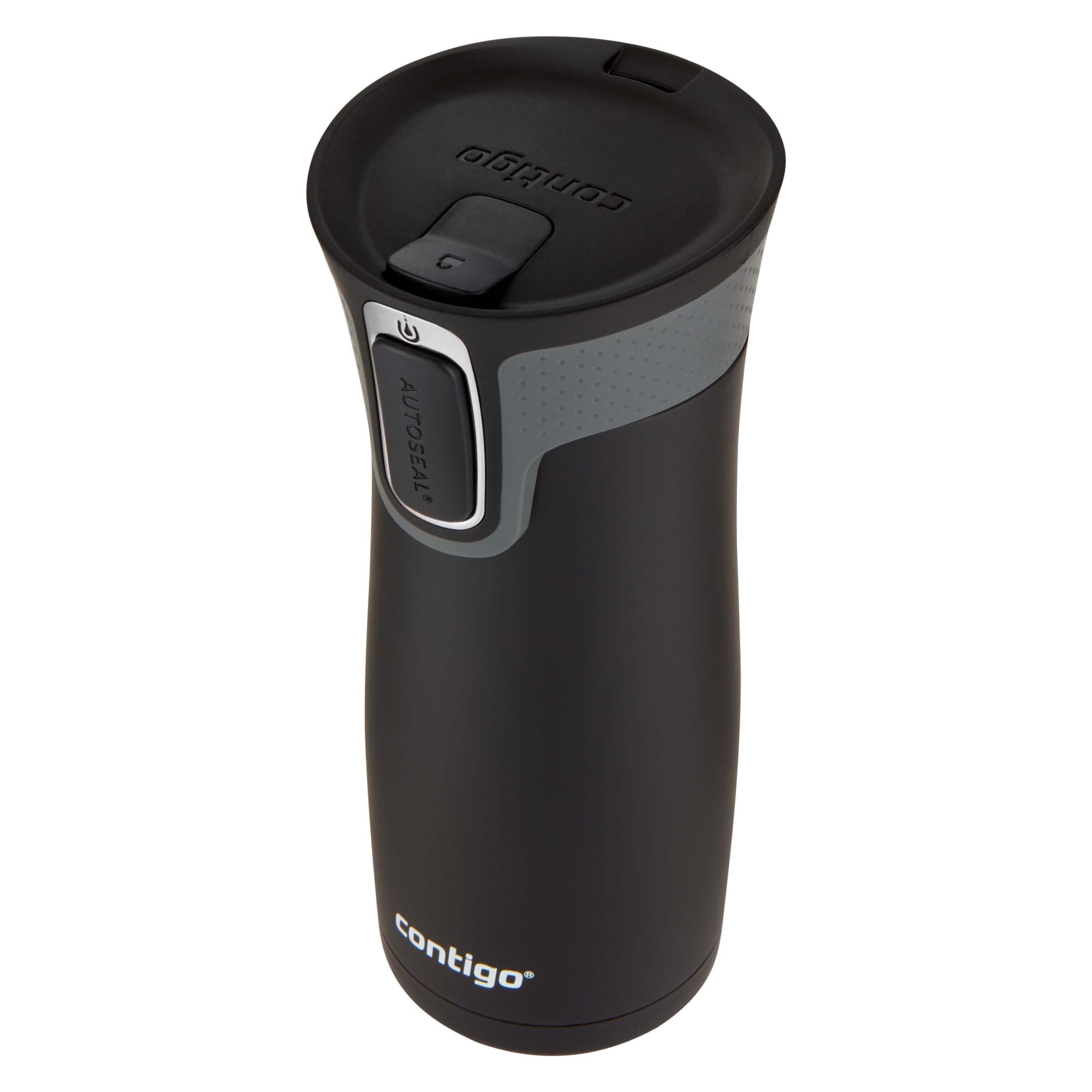 Contigo AUTOSEAL West Loop 2.0 Travel Mug, 16 oz., Stainless Steel with Black Button - JHPG