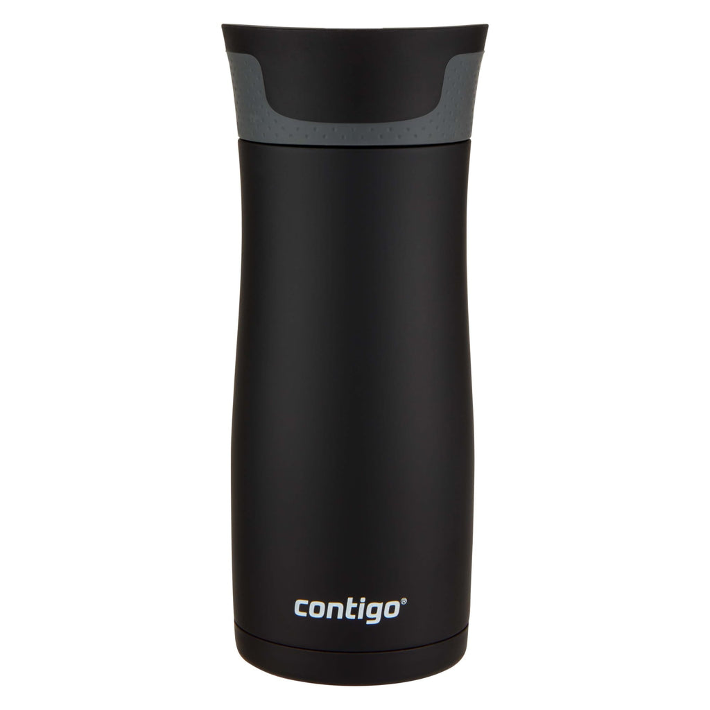 Contigo AUTOSEAL West Loop 2.0 Travel Mug, 16 oz., Stainless Steel with Black Button - JHPG
