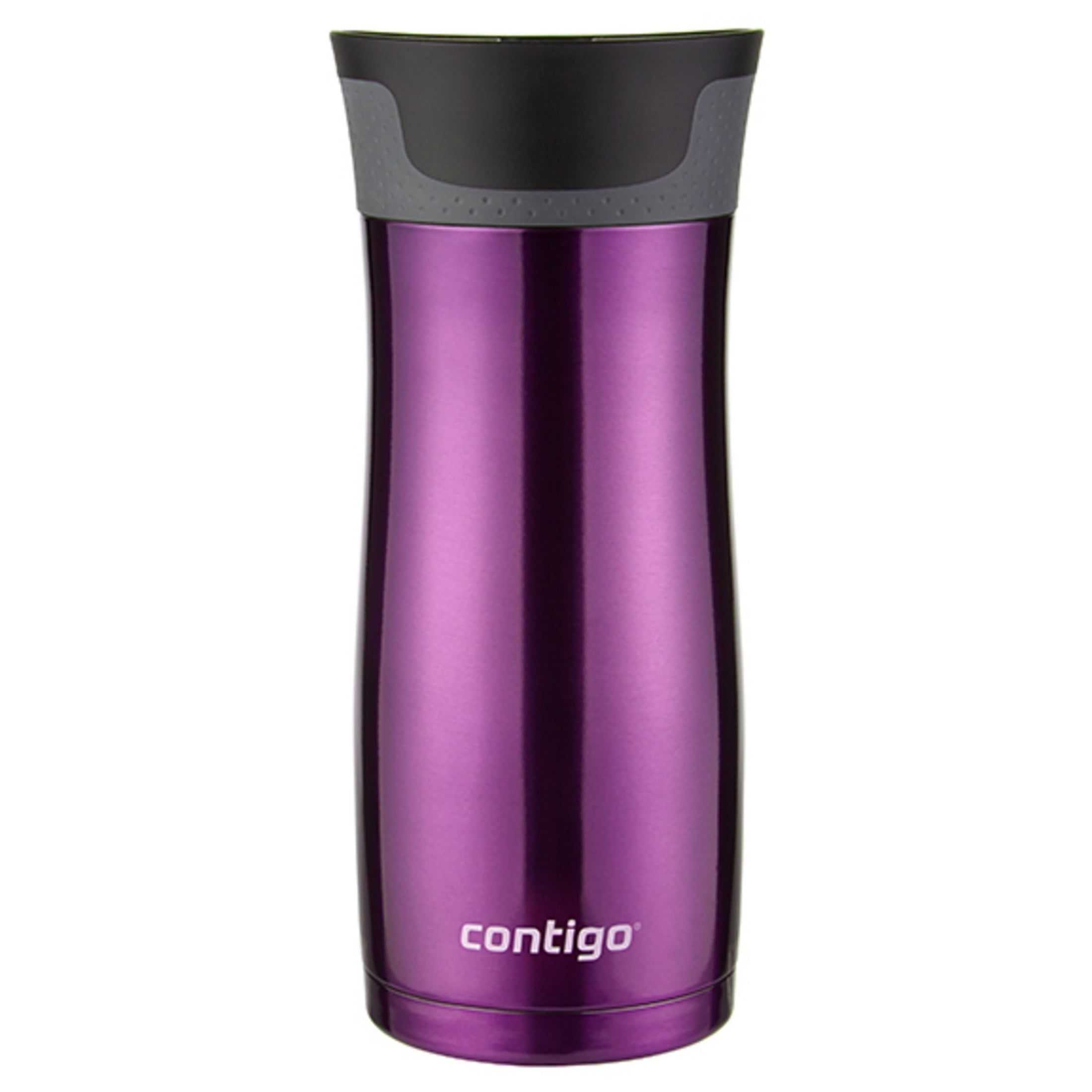 Contigo AUTOSEAL West Loop 2.0 Travel Mug, 16 oz., Stainless Steel with Black Button - JHPG