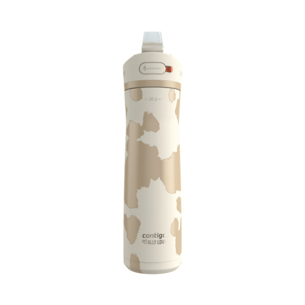 Contigo x Ally Love Ashland Chill 2.0 Stainless Steel Water Bottle with Autospout Lid, 24 oz, Oatmilk - PPWA