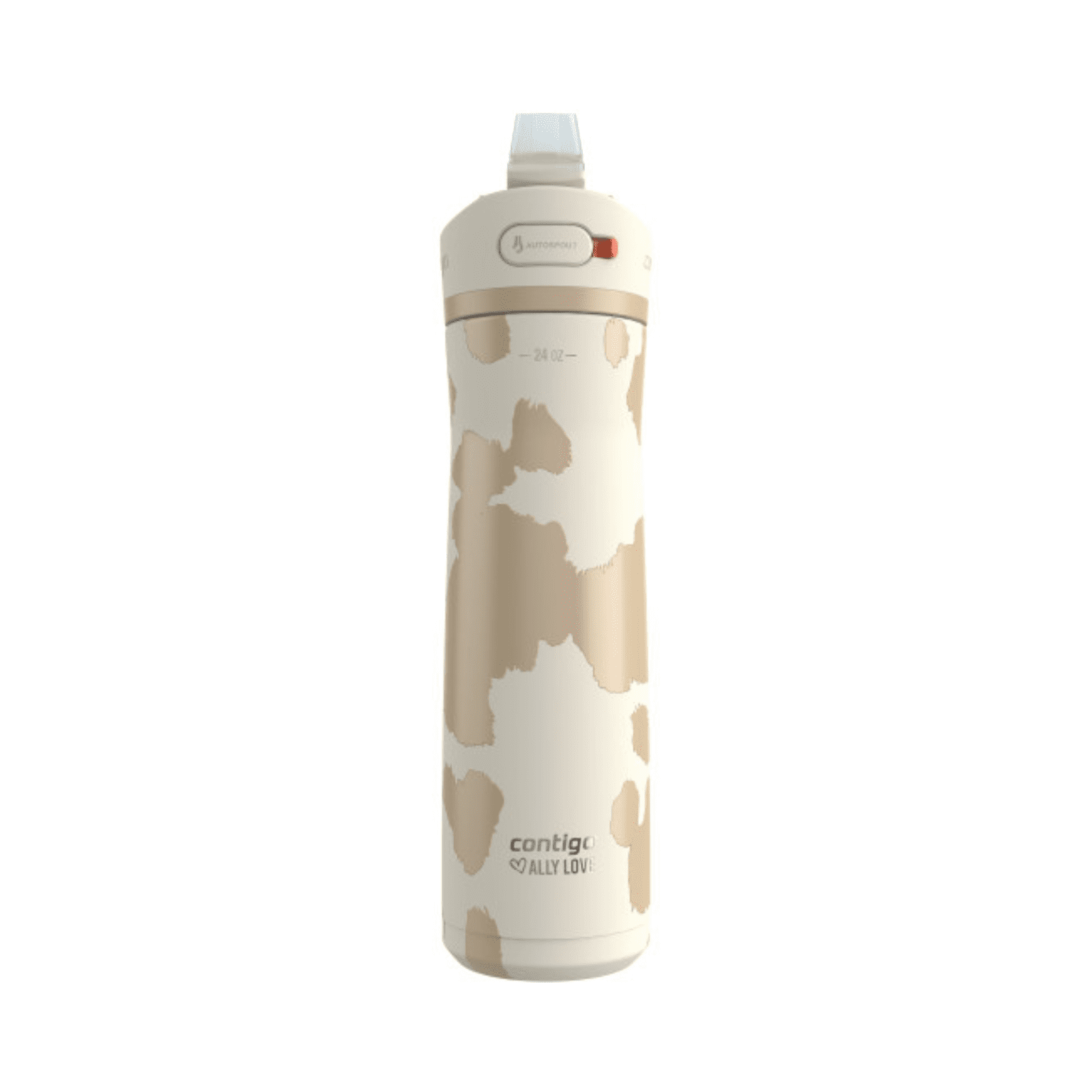 Contigo x Ally Love Ashland Chill 2.0 Stainless Steel Water Bottle with Autospout Lid, 24 oz, Oatmilk - PPWA