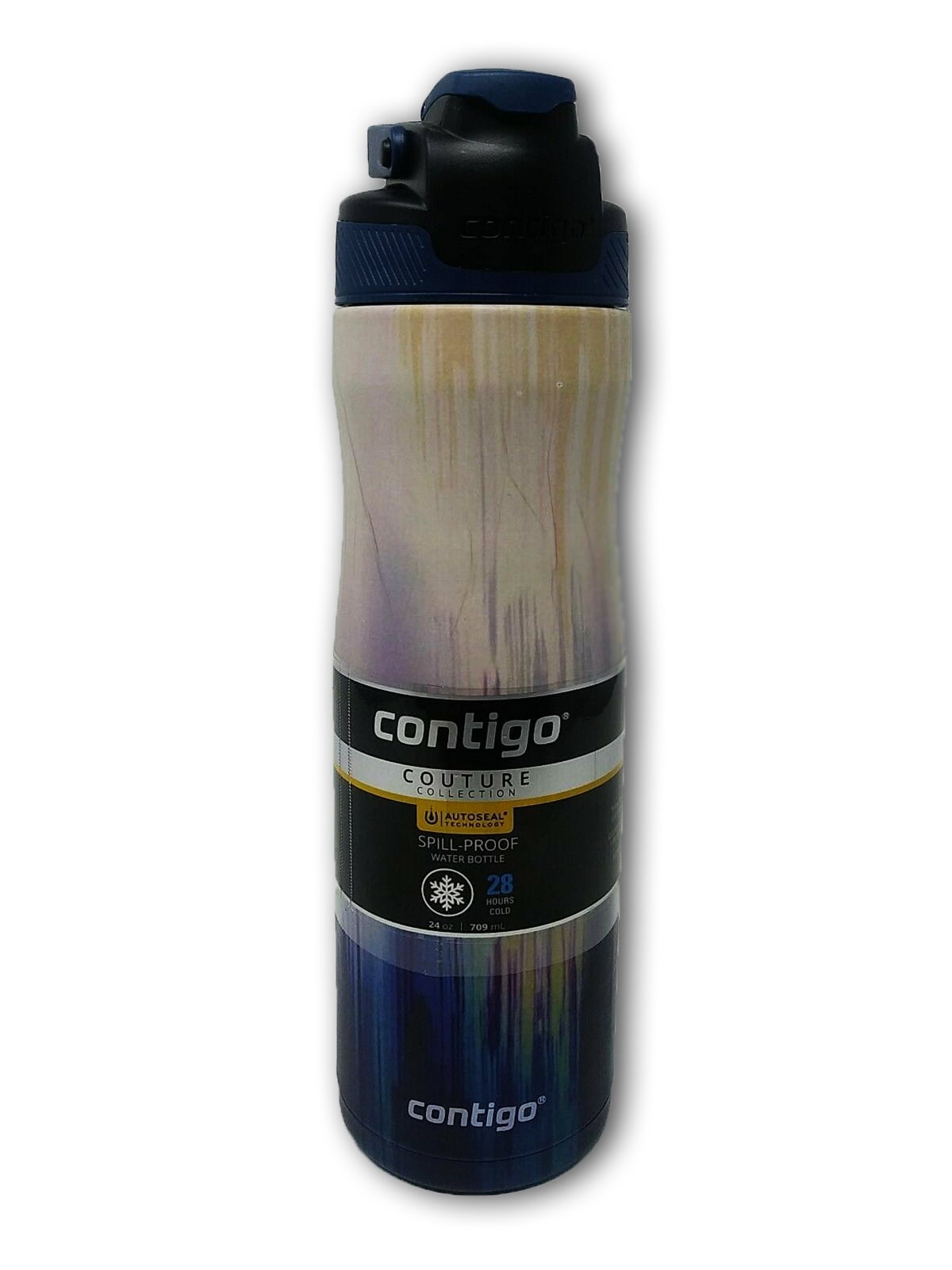 Contigo Couture Collection Spill-Proof Water Bottle with Autoseal Technology, 28 Hours Cold, 24 Ounces - KB6S