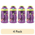 (4 pack) Contigo Kids Water Bottle with Redesigned AUTOSPOUT Straw, 14 oz, Grape Forest Haven - 73DQ
