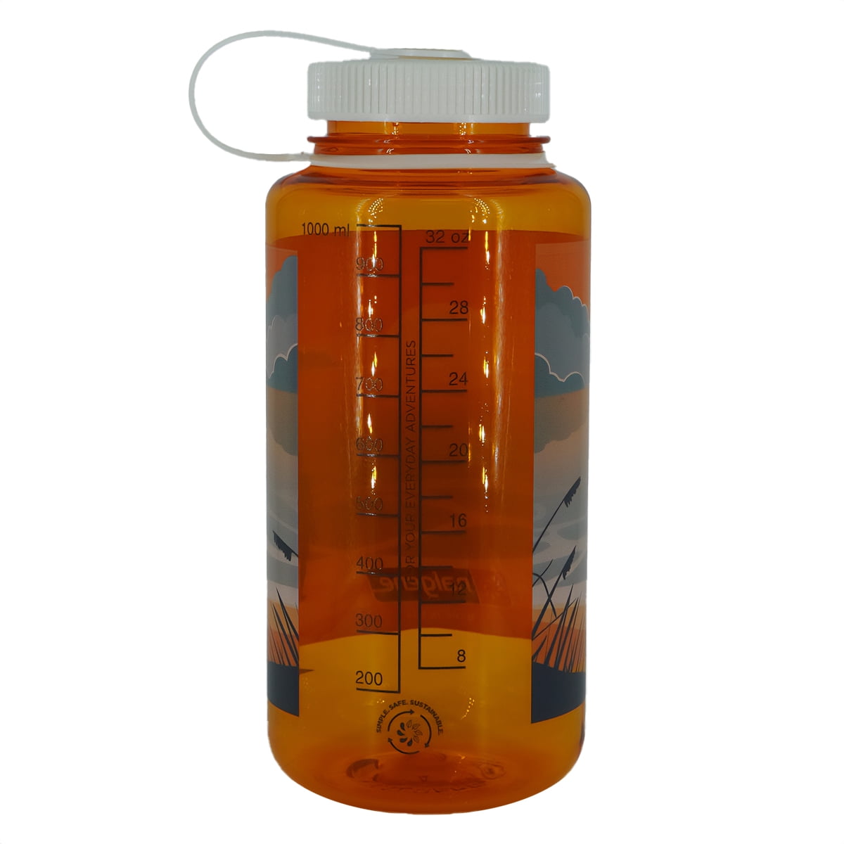 Nalgene Sustain 32 oz. Wide Mouth Water Bottle - Indigo - 9EGV