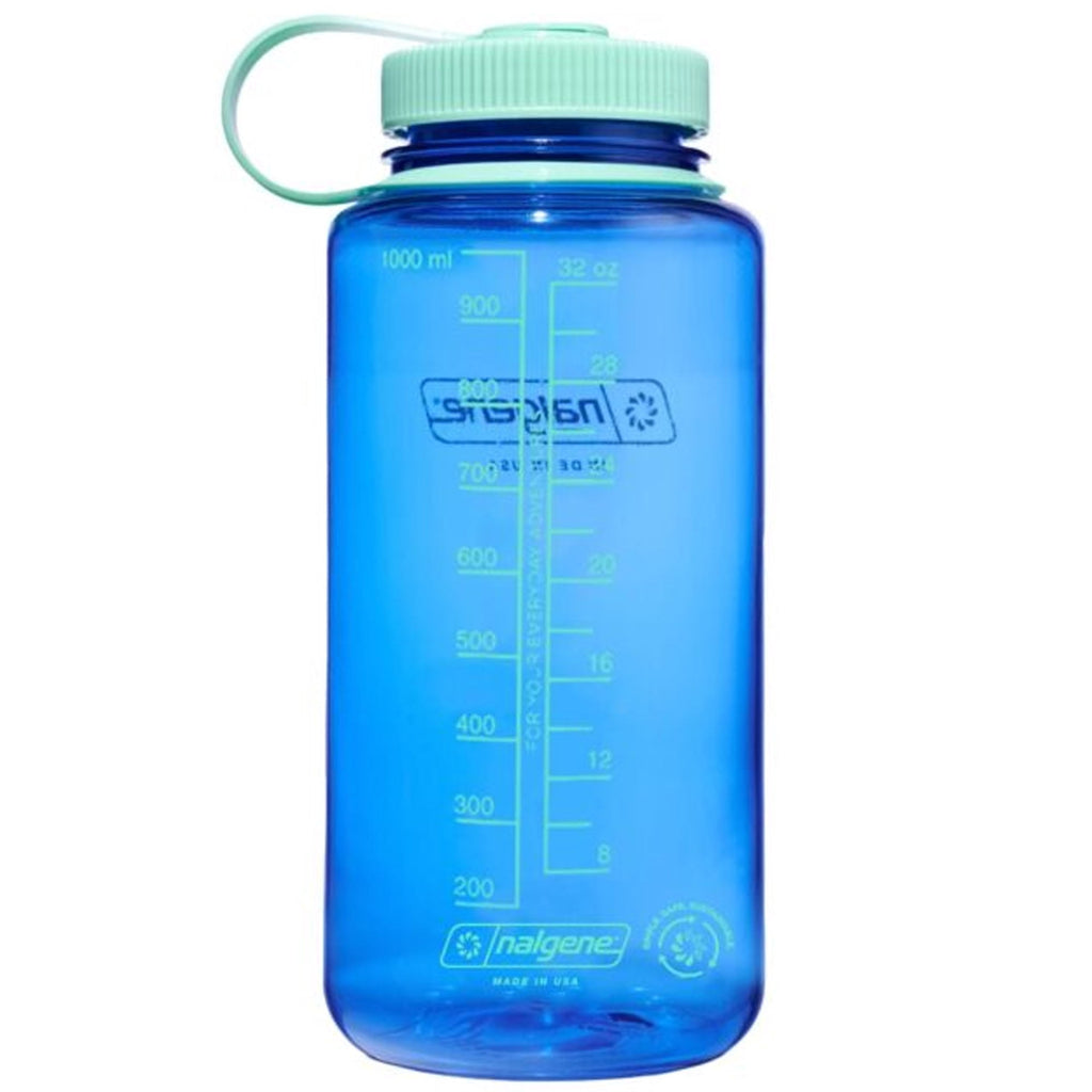 Nalgene Sustain 32 oz. Wide Mouth Water Bottle - Indigo - 9EGV