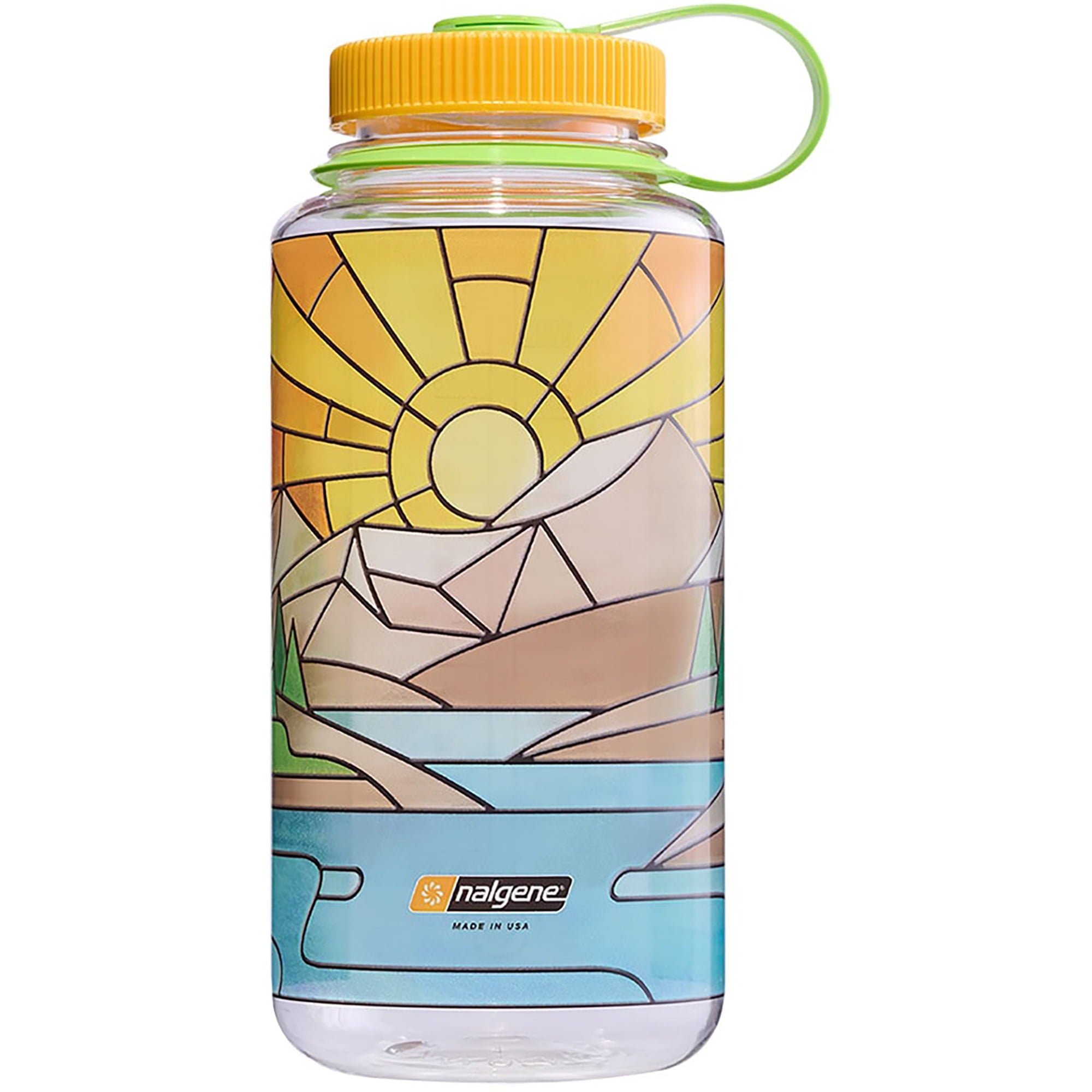 Nalgene Sustain 32 oz. Wide Mouth Water Bottle - Indigo - 9EGV