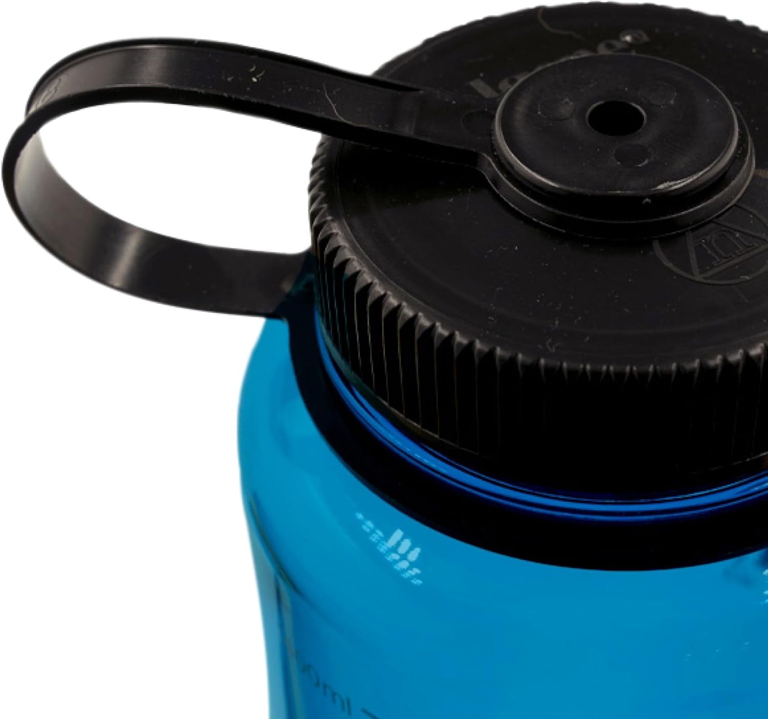 Nalgene Sustain Tritan BPA-Free Water Made with Material Derived from 50% Plastic Waste (using ISCC certified mass balance), 48 OZ, Wide Mouth, Cerulean - WZ43