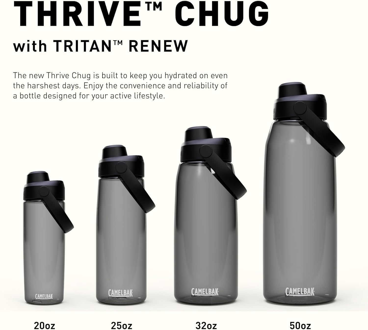 Camelbak Thrive Chug 25oz Water Bottle, Forest Green - S4EQ