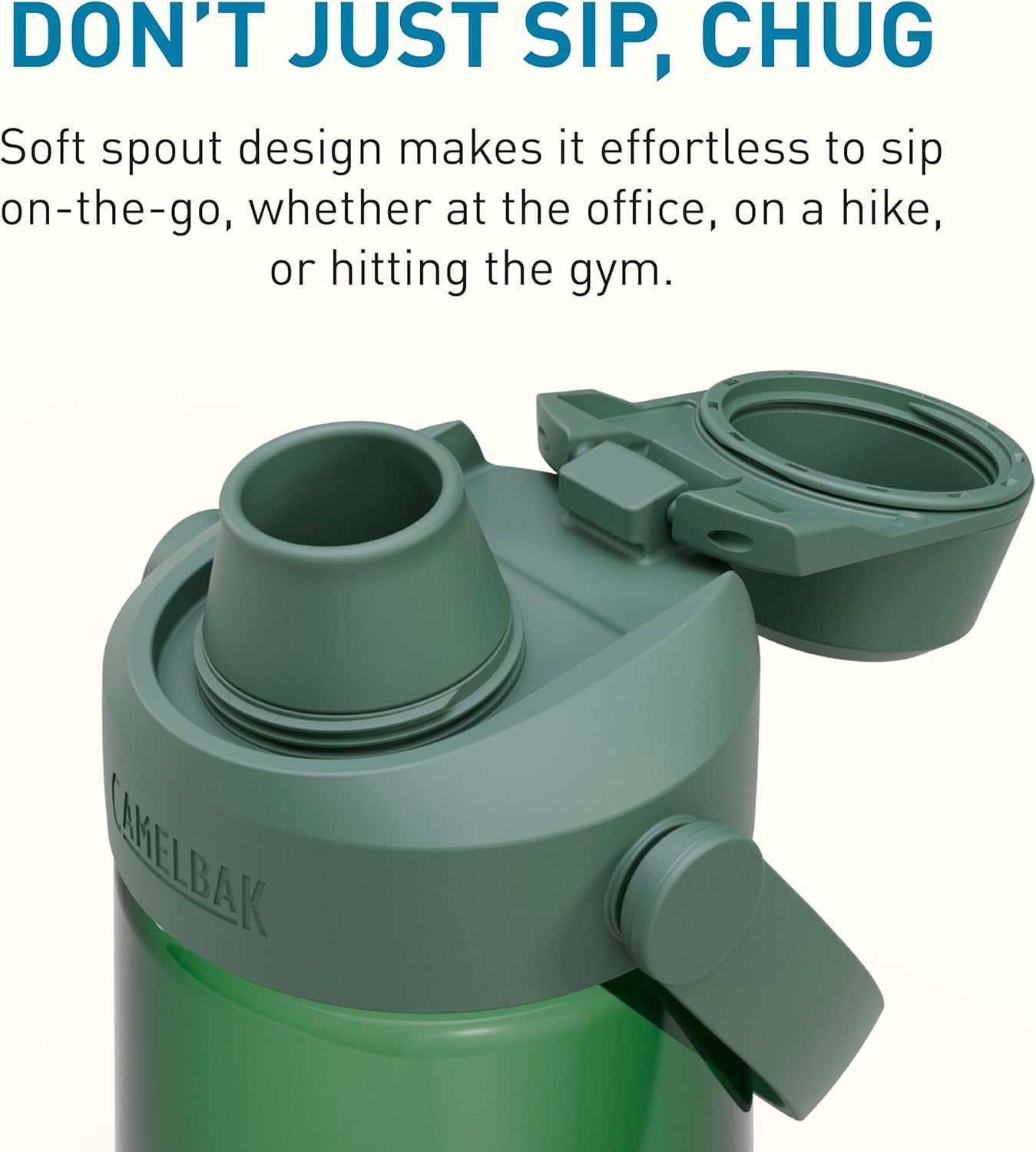 Camelbak Thrive Chug 25oz Water Bottle, Forest Green - S4EQ
