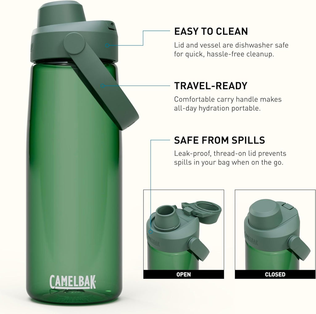 Camelbak Thrive Chug 25oz Water Bottle, Forest Green - S4EQ