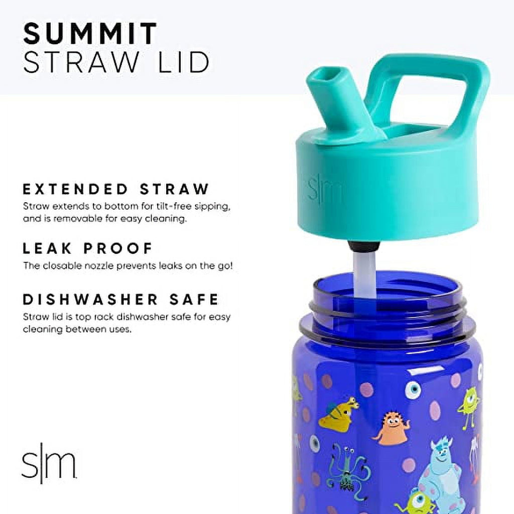 Simple Modern Summit Water Bottle Straw Lid Vacuum Insulated Stainless Steel Bottle | 14 fl oz - HBXX