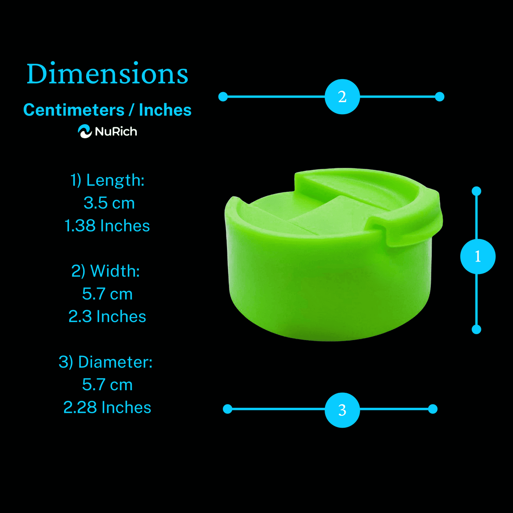 NuRich Hydro Wide Mouth Flip and Sip Replacement Coffee Lid or Cap Accessories Compatible with Hydroflask, Nalgene, and Many More Top Water Bottle Brands Sizes 12 16 18 20 32 40 64 Ounce - HXPY