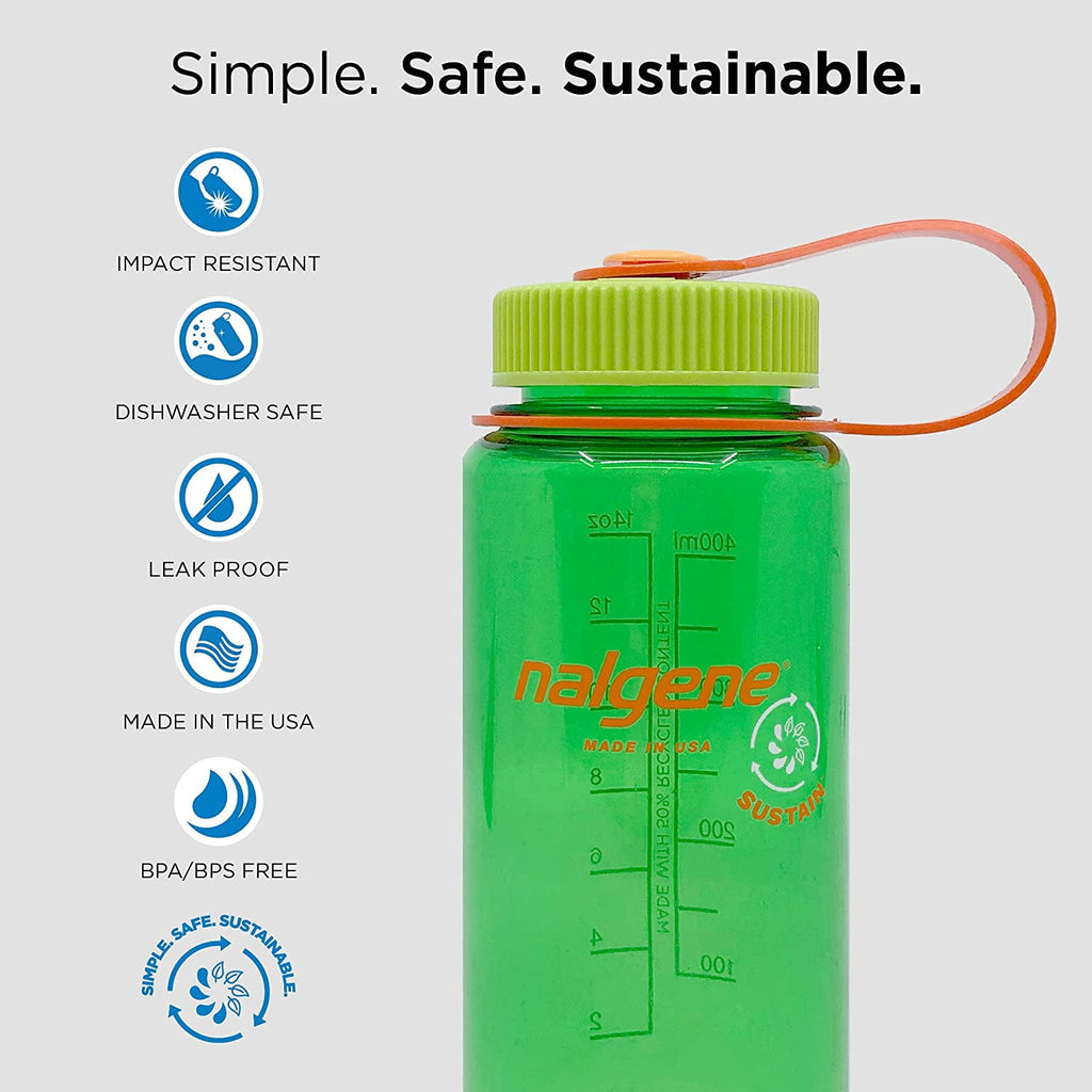 Nalgene 16oz Wide Mouth Sustain Bottle - 5L6L