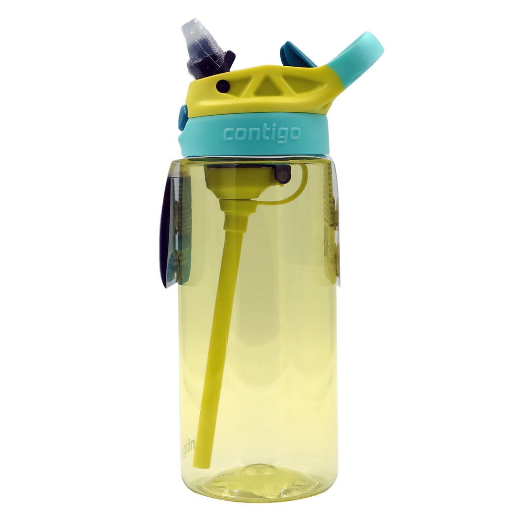 Contigo Kid's 20 oz. AutoSpout Straw Water Bottle - Juniper/Limelight - MF28
