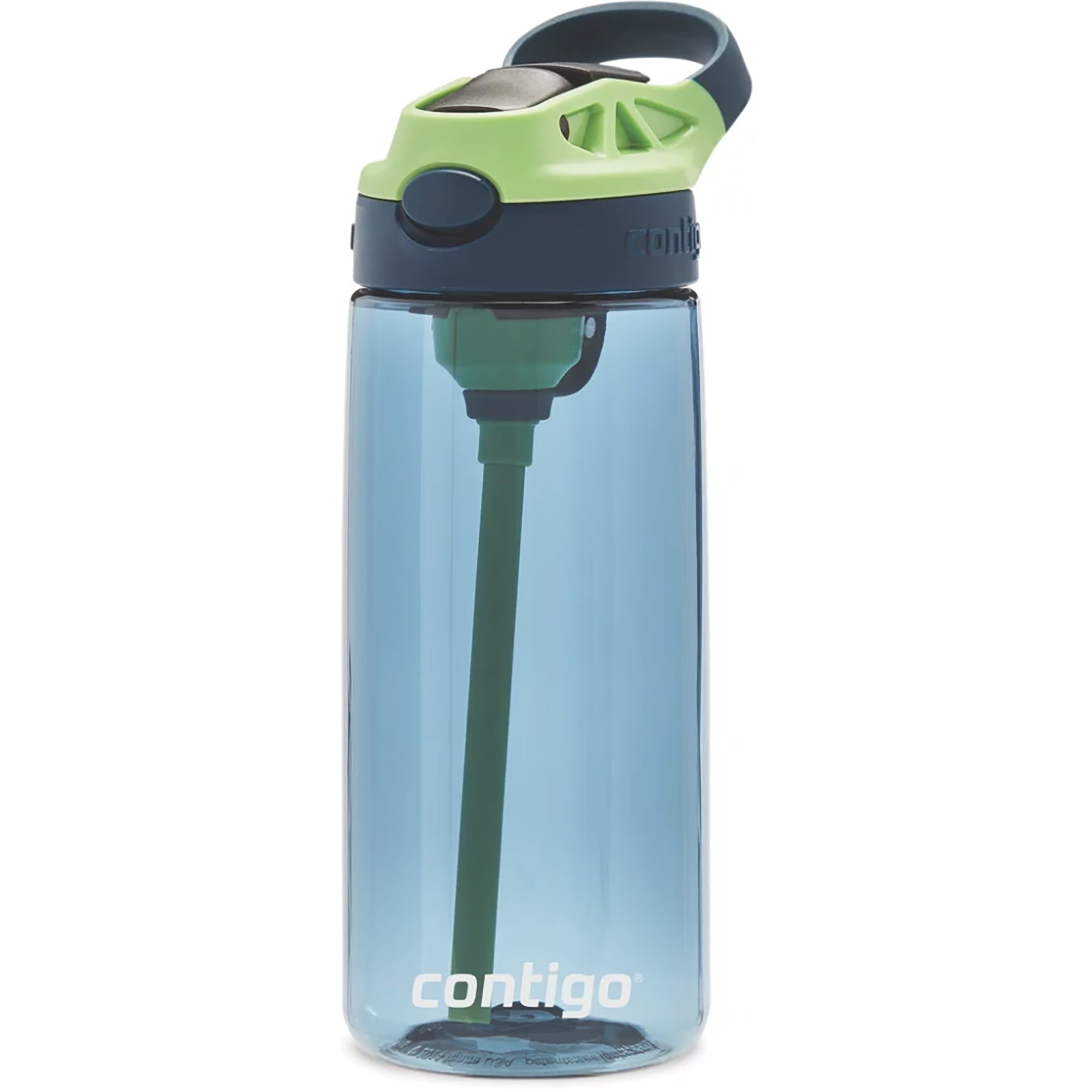Contigo Kid's 20 oz. AutoSpout Straw Water Bottle - Juniper/Limelight - MF28