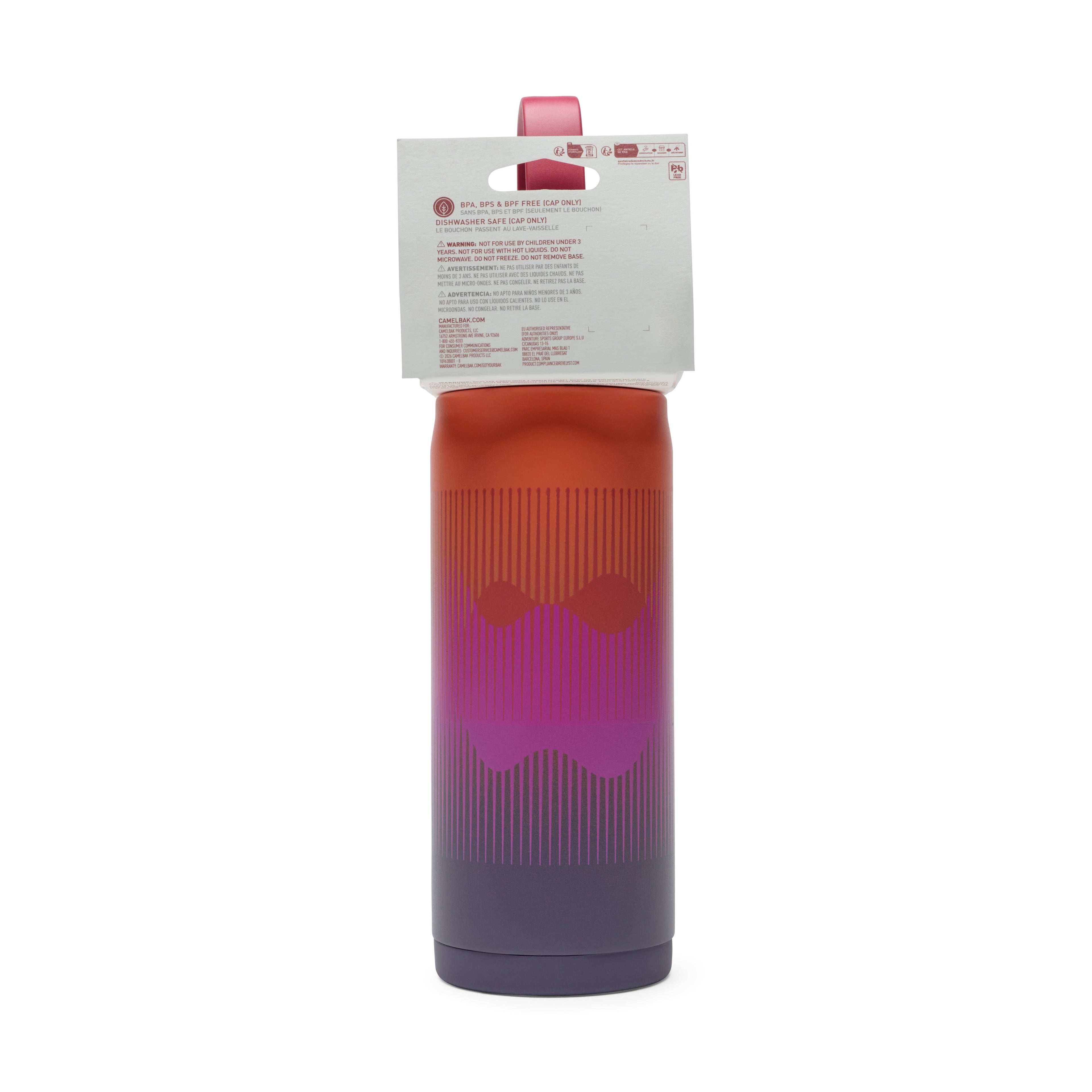 Camelbak Thrive Chug 16oz Stainless Steel Bottle Misty Mountain - E9H4