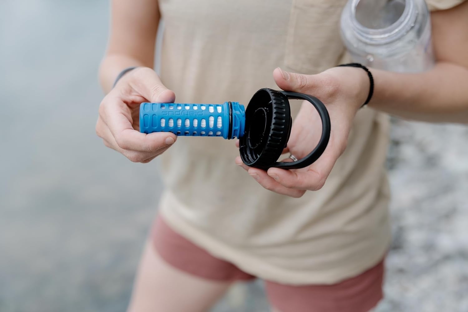 Day Water Bottle Filter for Wide Mouth , Nalgene, and Water Bottles - 3ZA6