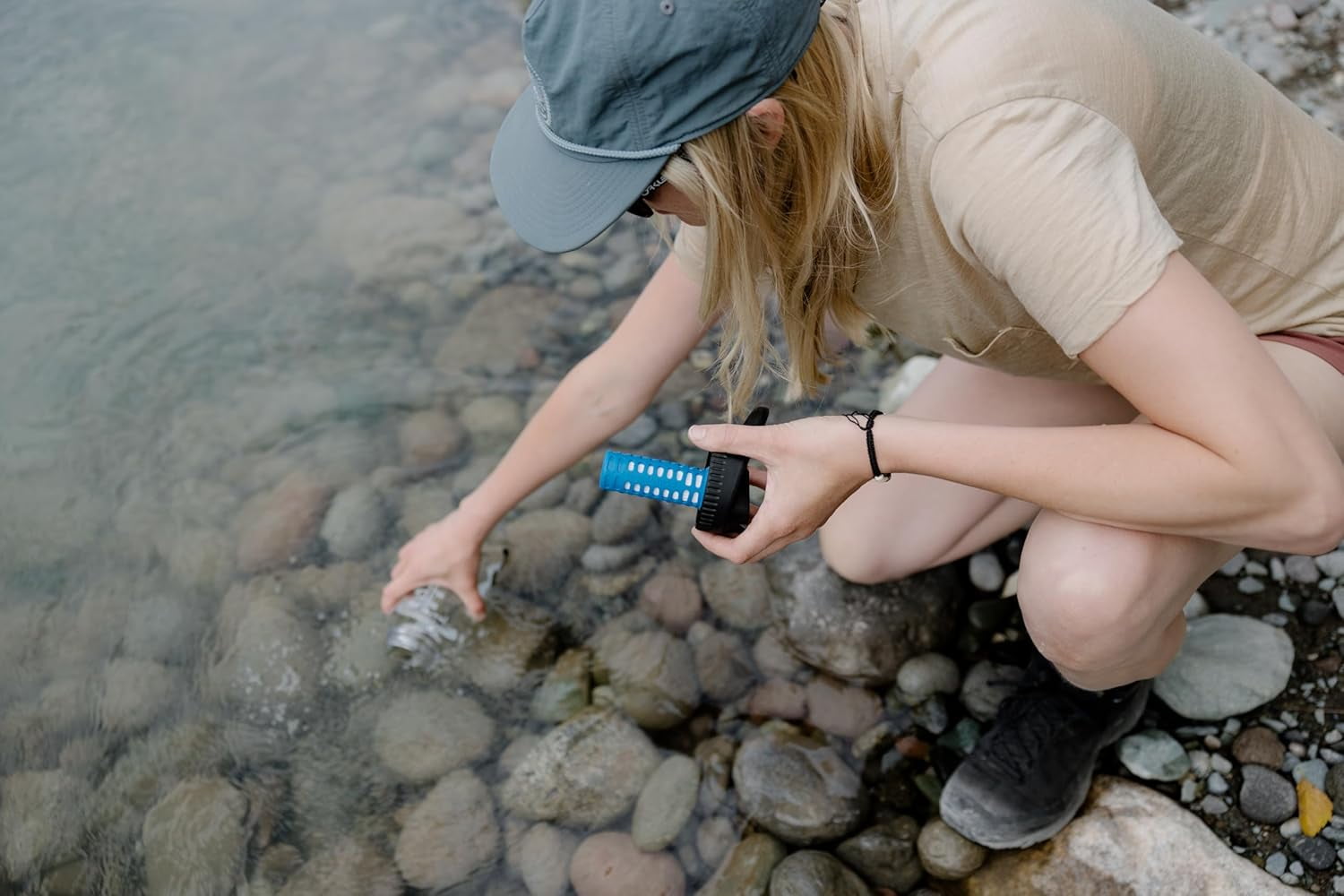 Day Water Bottle Filter for Wide Mouth , Nalgene, and Water Bottles - 3ZA6