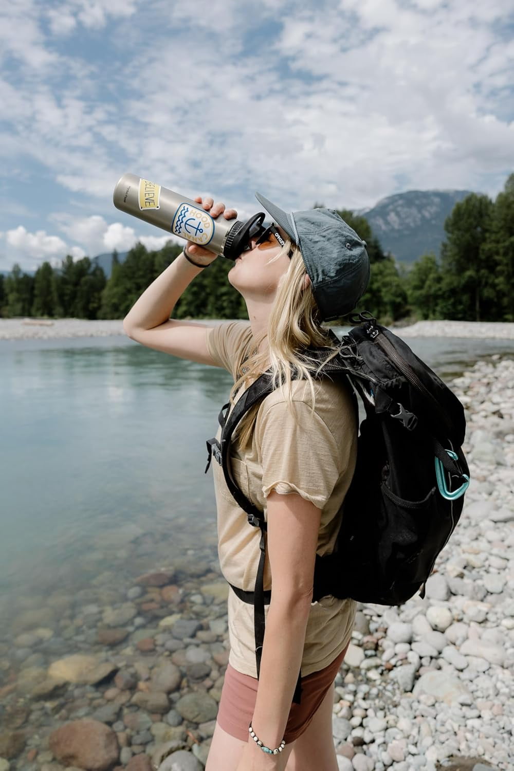 Day Water Bottle Filter for Wide Mouth , Nalgene, and Water Bottles - 3ZA6