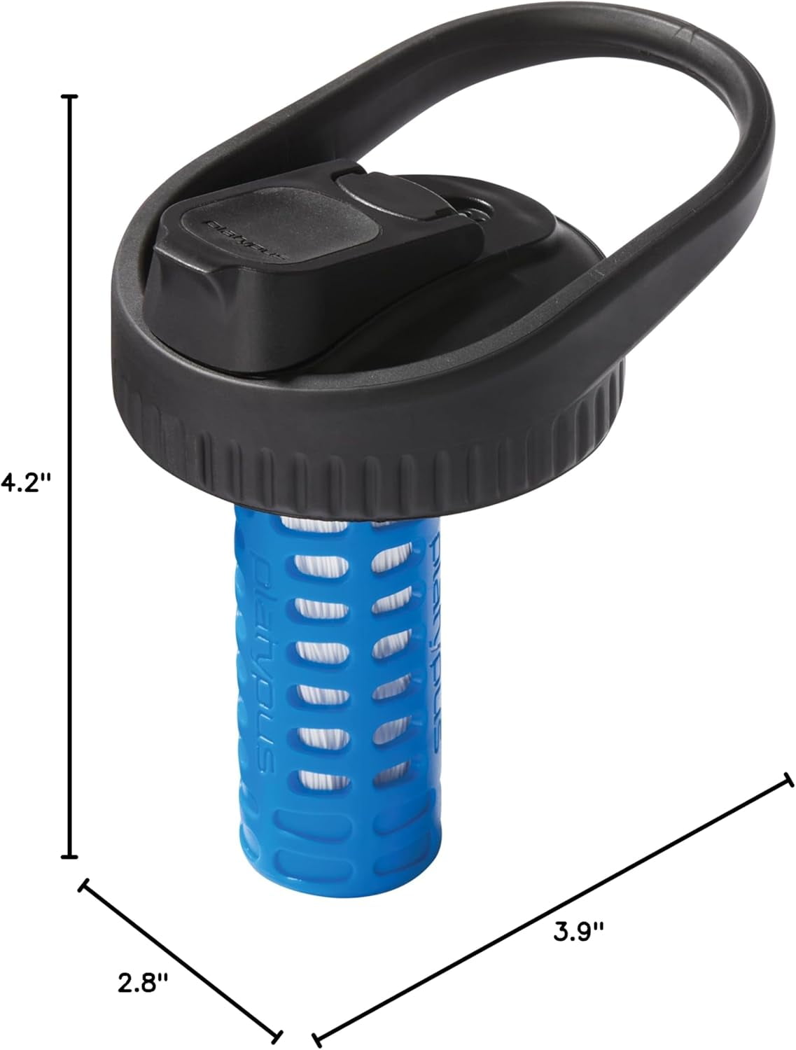Day Water Bottle Filter for Wide Mouth , Nalgene, and Water Bottles - 3ZA6