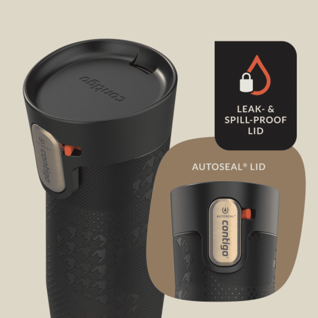 Contigo x Ally Love Autoseal West Loop Vacuum-Insulated Stainless Steel Travel Mug with Easy-Clean Lid, 16 oz, Stellar Jay - 3XKT