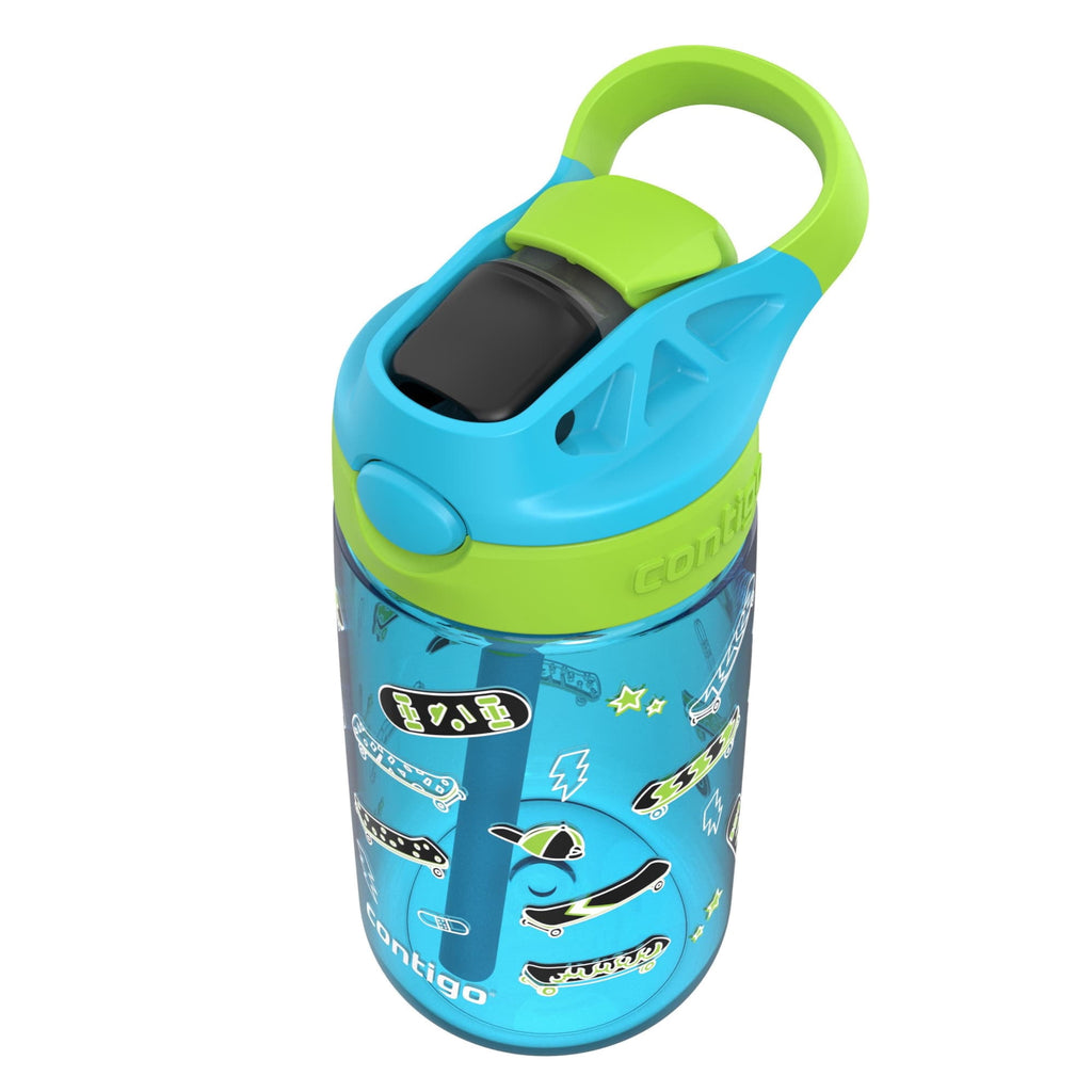 Contigo Aubrey Leak-Proof Spill-Proof Water Bottle, Blue, 14 oz. - SLC3