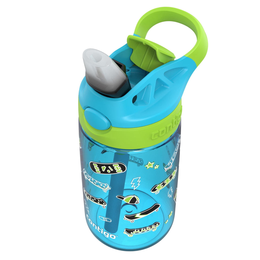 Contigo Aubrey Leak-Proof Spill-Proof Water Bottle, Blue, 14 oz. - SLC3