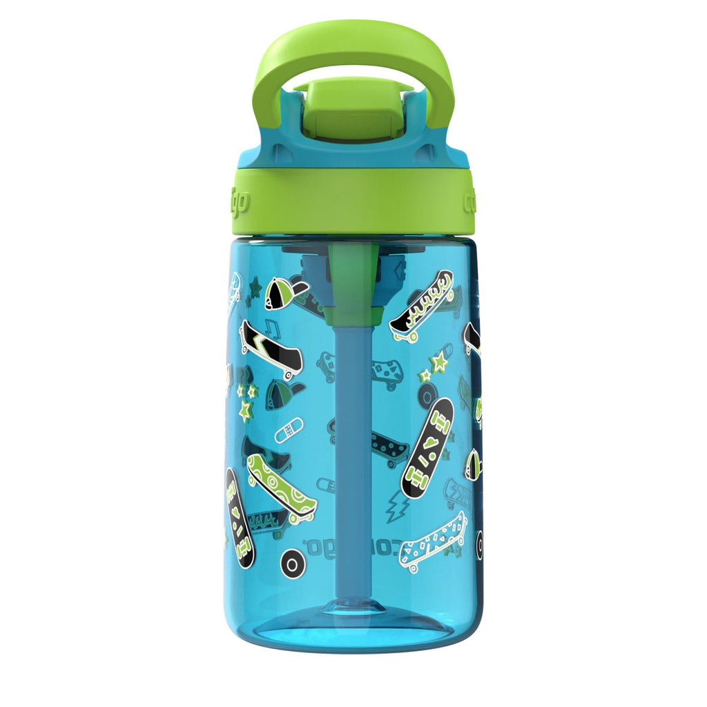 Contigo Aubrey Leak-Proof Spill-Proof Water Bottle, Blue, 14 oz. - SLC3