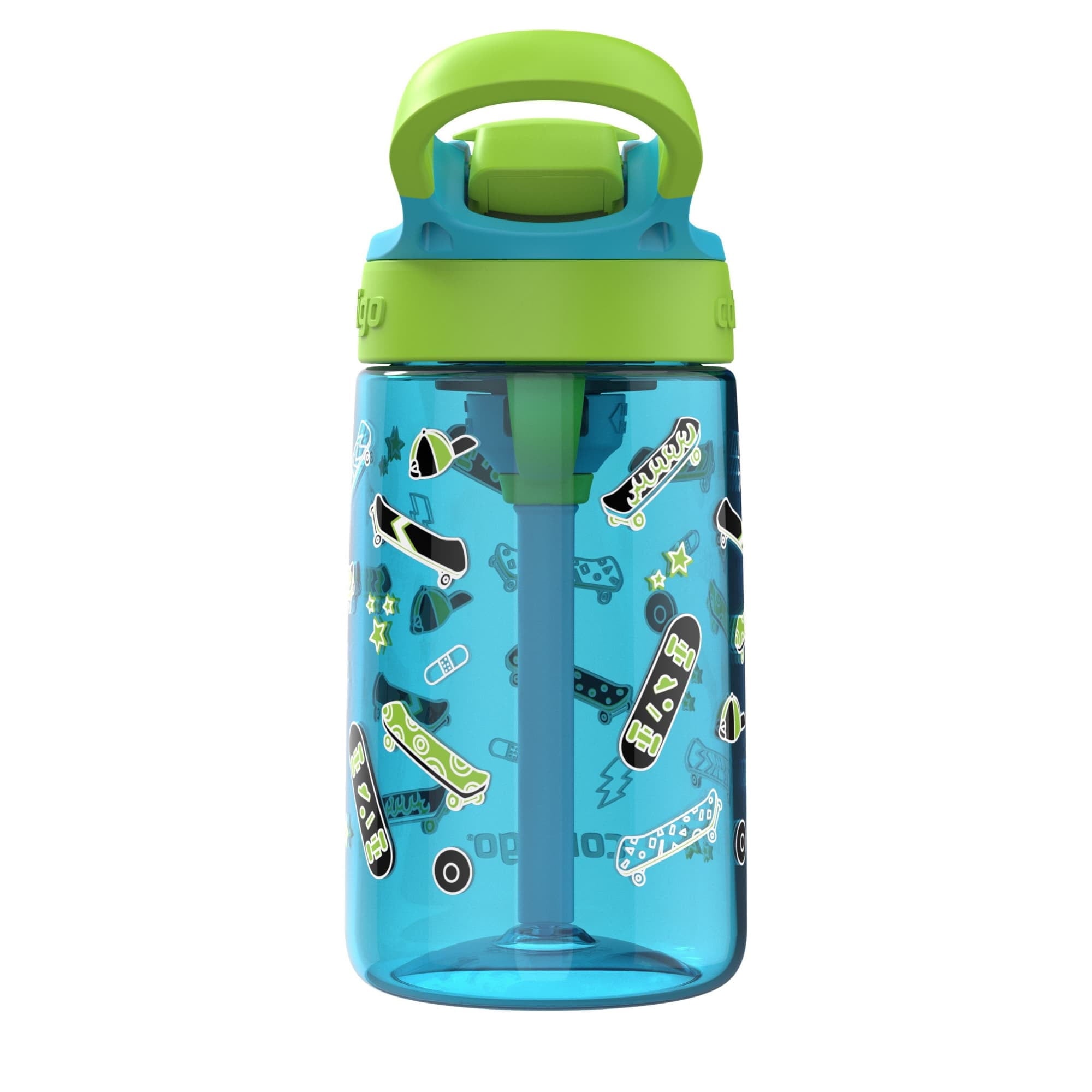 Contigo Aubrey Leak-Proof Spill-Proof Water Bottle, Blue, 14 oz. - SLC3