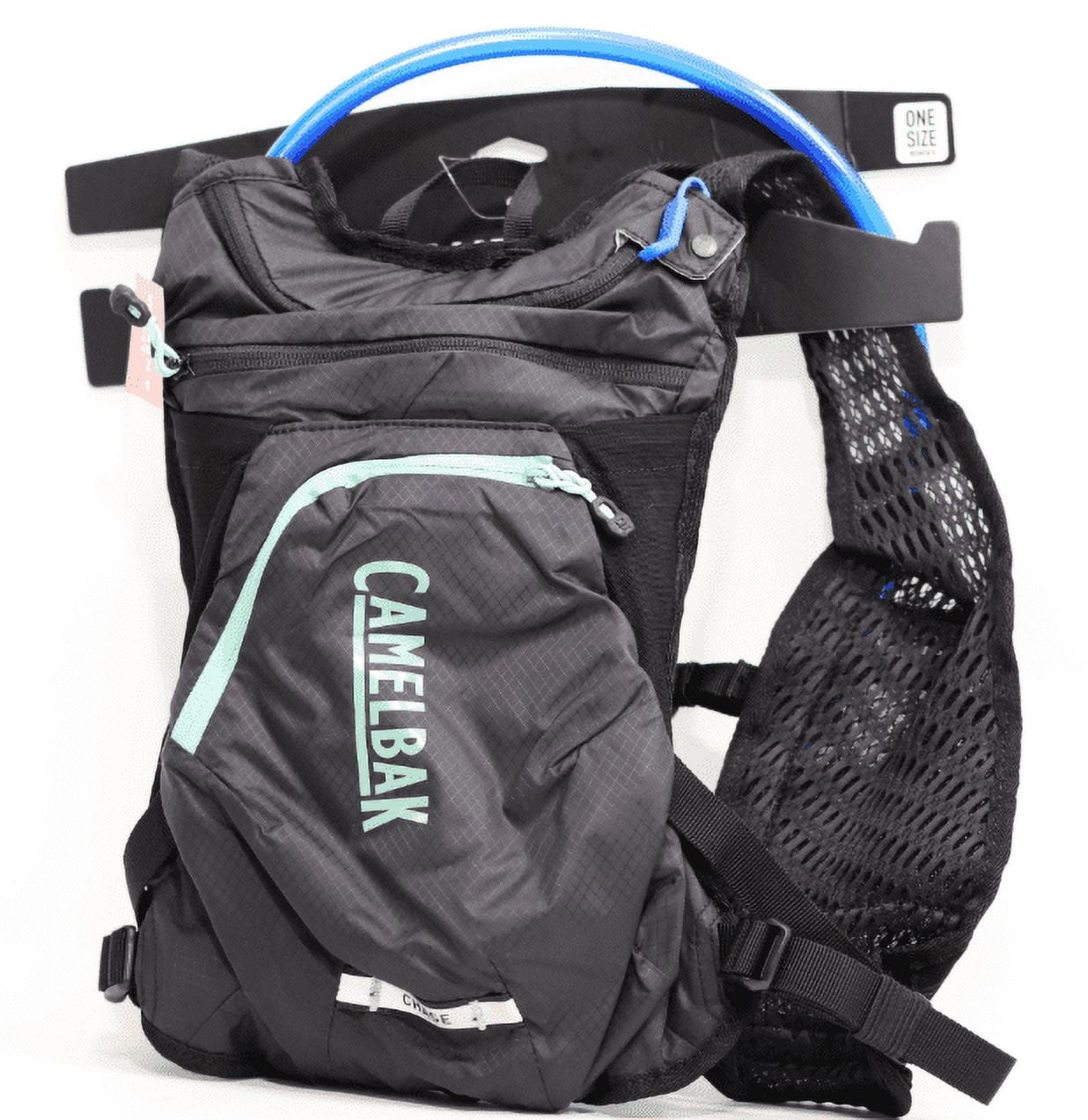 CamelBak Women's Chase Bike Vest 50oz - Hydration Vest - Easy Access Pockets, Black/Mint - ZZW7