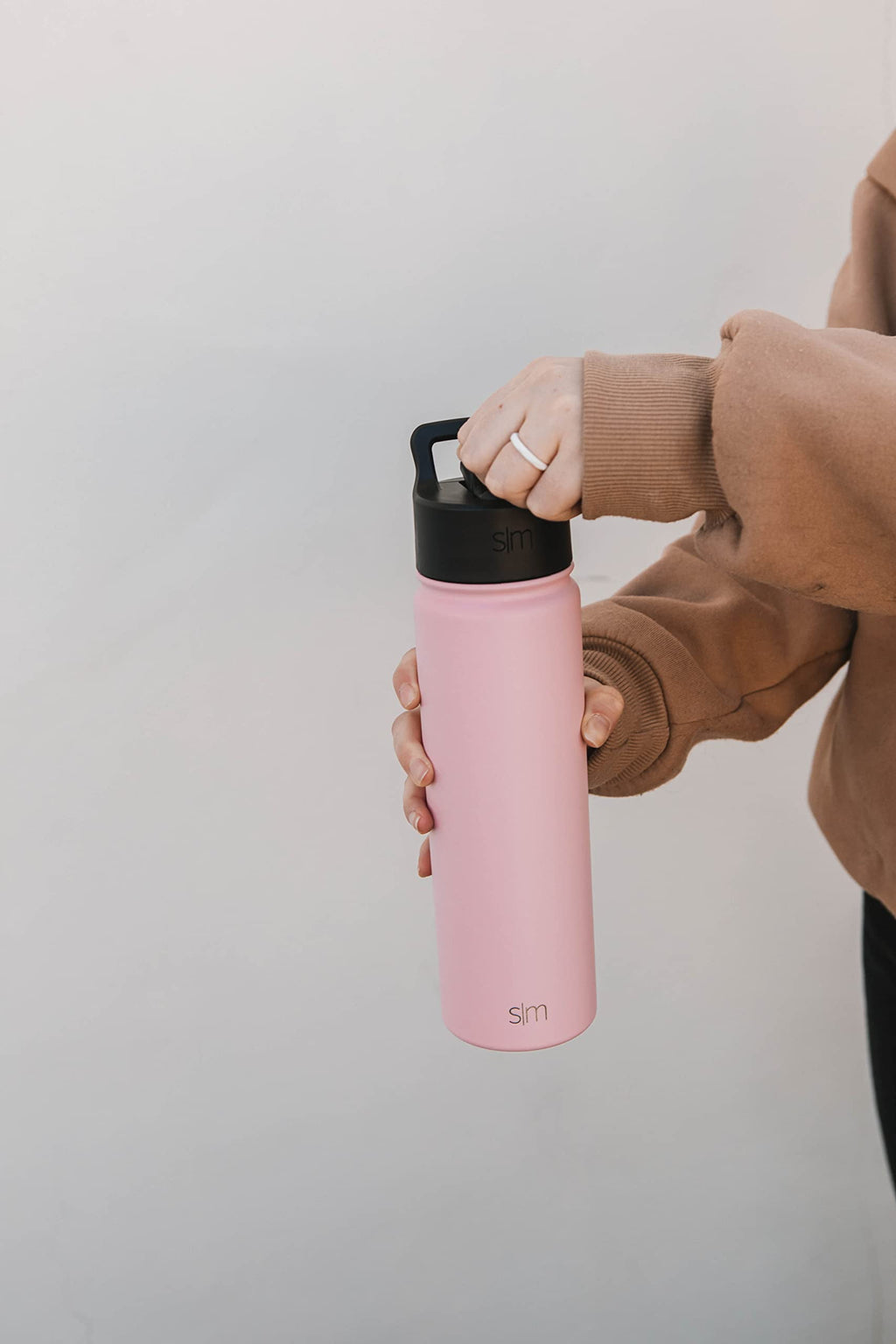 Simple Modern Kids Water Bottle with Straw Lid Vacuum Insulated Stainless Steel Metal Thermos Bottles | Reusable Leak Proof BPA-Free Flask for School | Summit Collection | 18oz, Checkmate - SKXQ