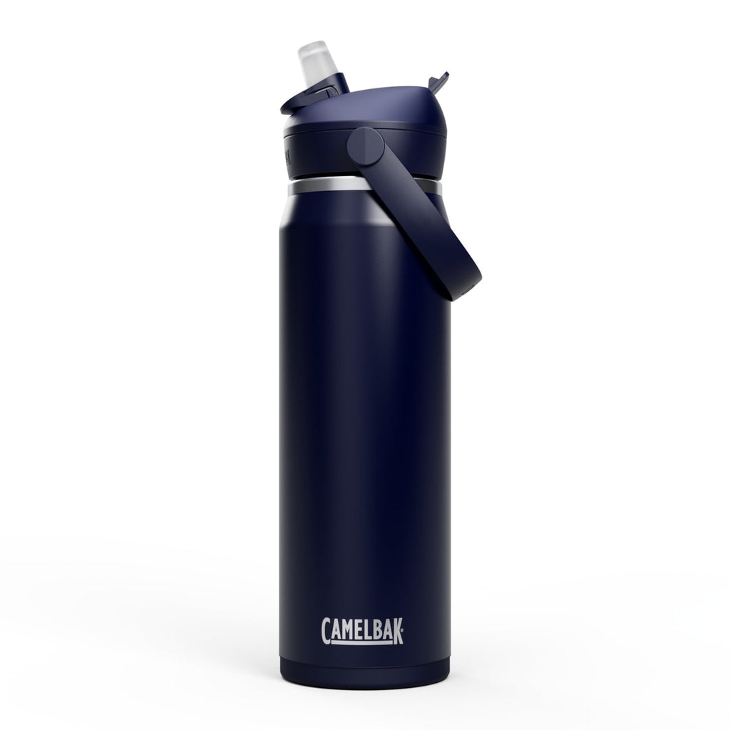 CamelBak Thrive™ Flip Straw Insulated Stainless Steel Water Bottle, 25 oz, Navy - T5D8