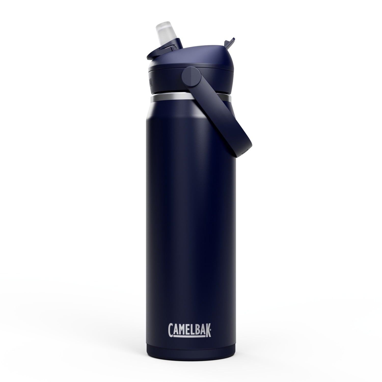 CamelBak Thrive™ Flip Straw Insulated Stainless Steel Water Bottle, 25 oz, Navy - T5D8