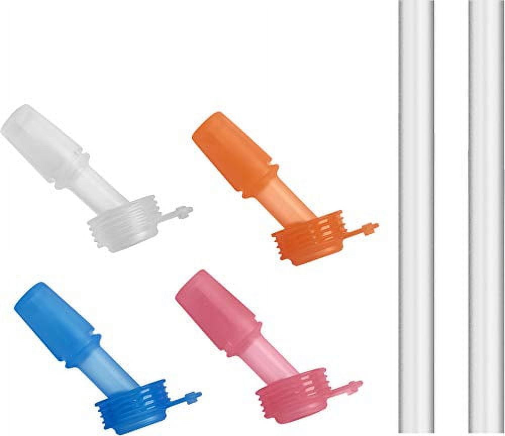 CamelBak eddy+ Kids 4-pack, Bite Valve &amp; Straws, Multi Color - WERS