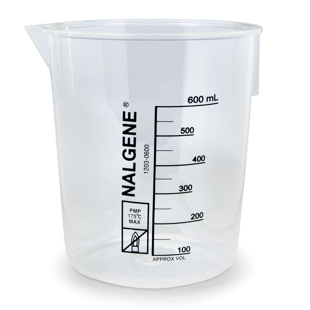 Nalgene Griffin Beaker, Low Form, Polymethylpentene, 600 Ml - AG2J