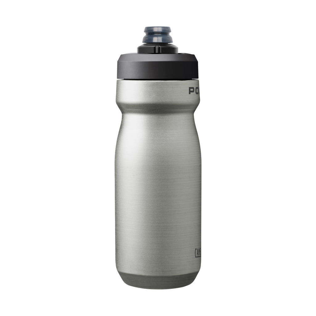 CamelBak Podium 18oz Insulated Stainless Steel Bike Water Bottle, Stainless - U2RR