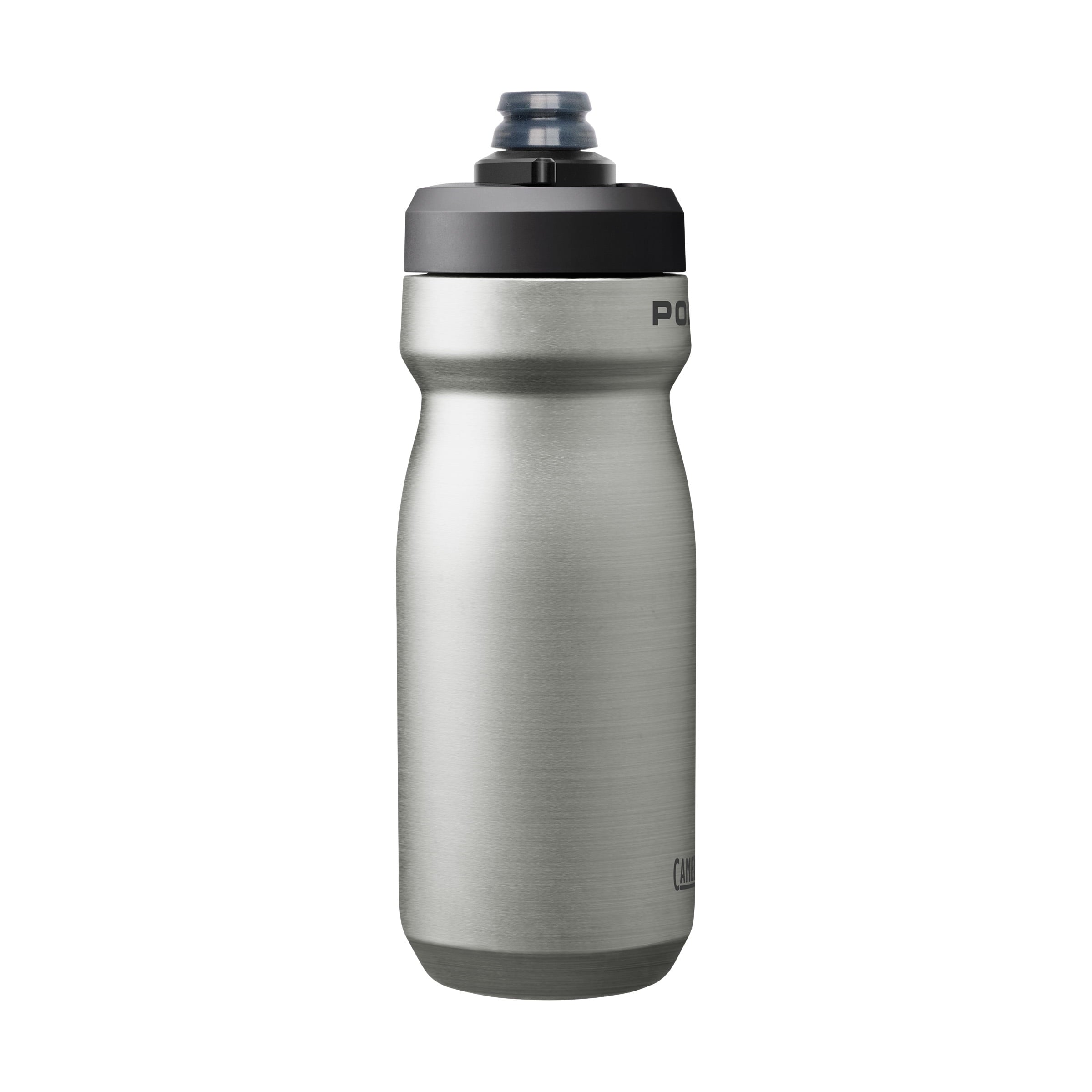 CamelBak Podium 18oz Insulated Stainless Steel Bike Water Bottle, Stainless - U2RR