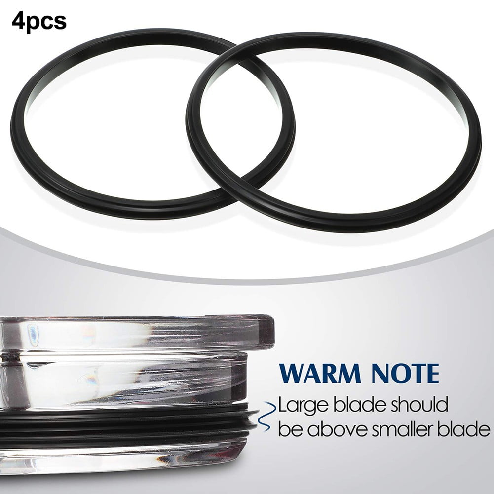 PULMCheerge 4 Pack Gaskets Compatible with Contigo Snapseal Byron Travel Mug 16oz &amp; 20oz, Replacement Rubber Seal for Contigo Snapseal Lid, Replacement Silicone Part for Contigo Coffee Travel Tumbler - QKT4