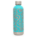 simple modern bolt curtis 17oz water bottle stainless steel Caribbean blue - JMS9