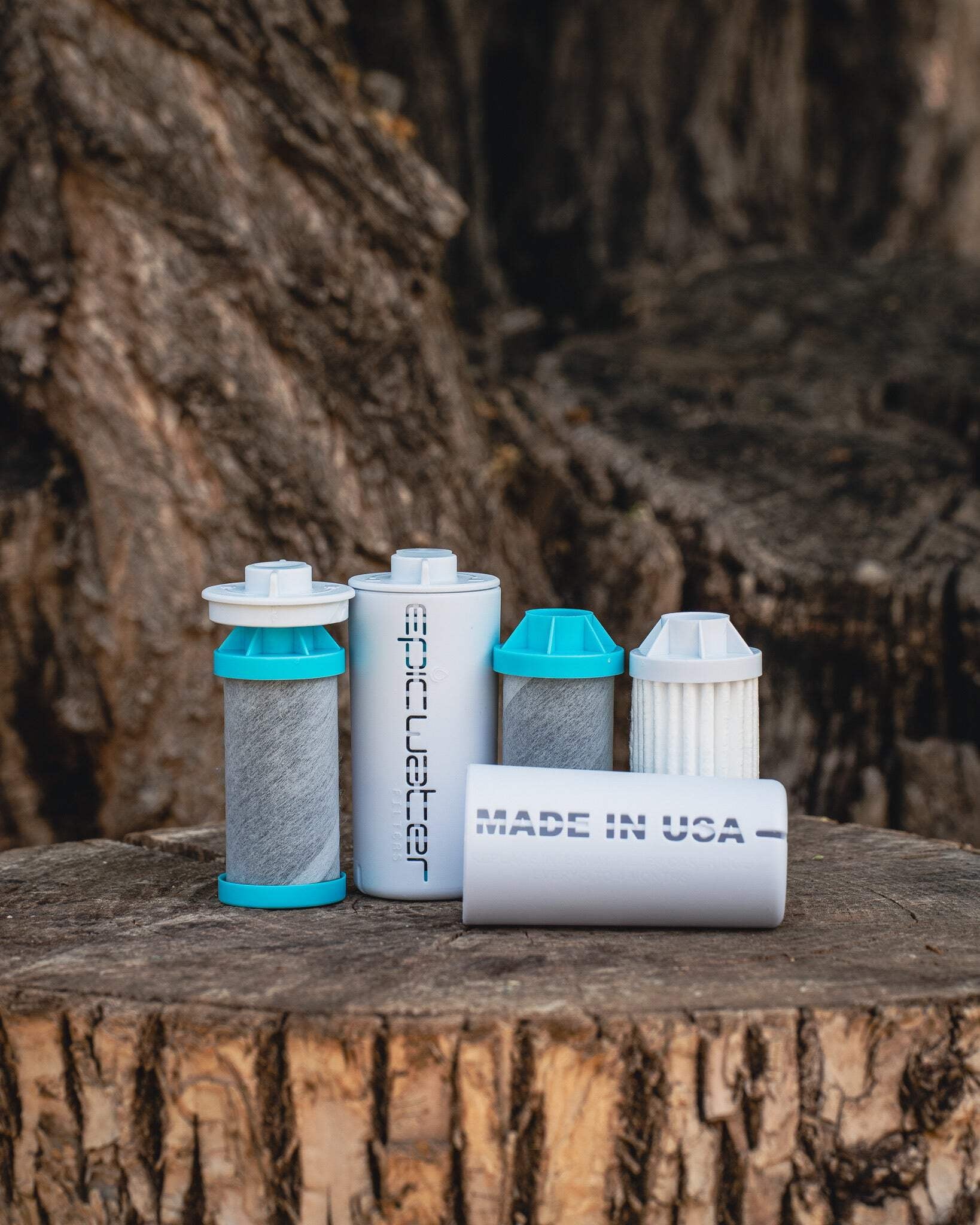 Epic Water Filters Nalgene OG Sustain Tritan USA Made Water Bottle and 75 Gallon Filter - Removes 99.99% of Water Impurities, 32oz, Leggitt Art - JEBP
