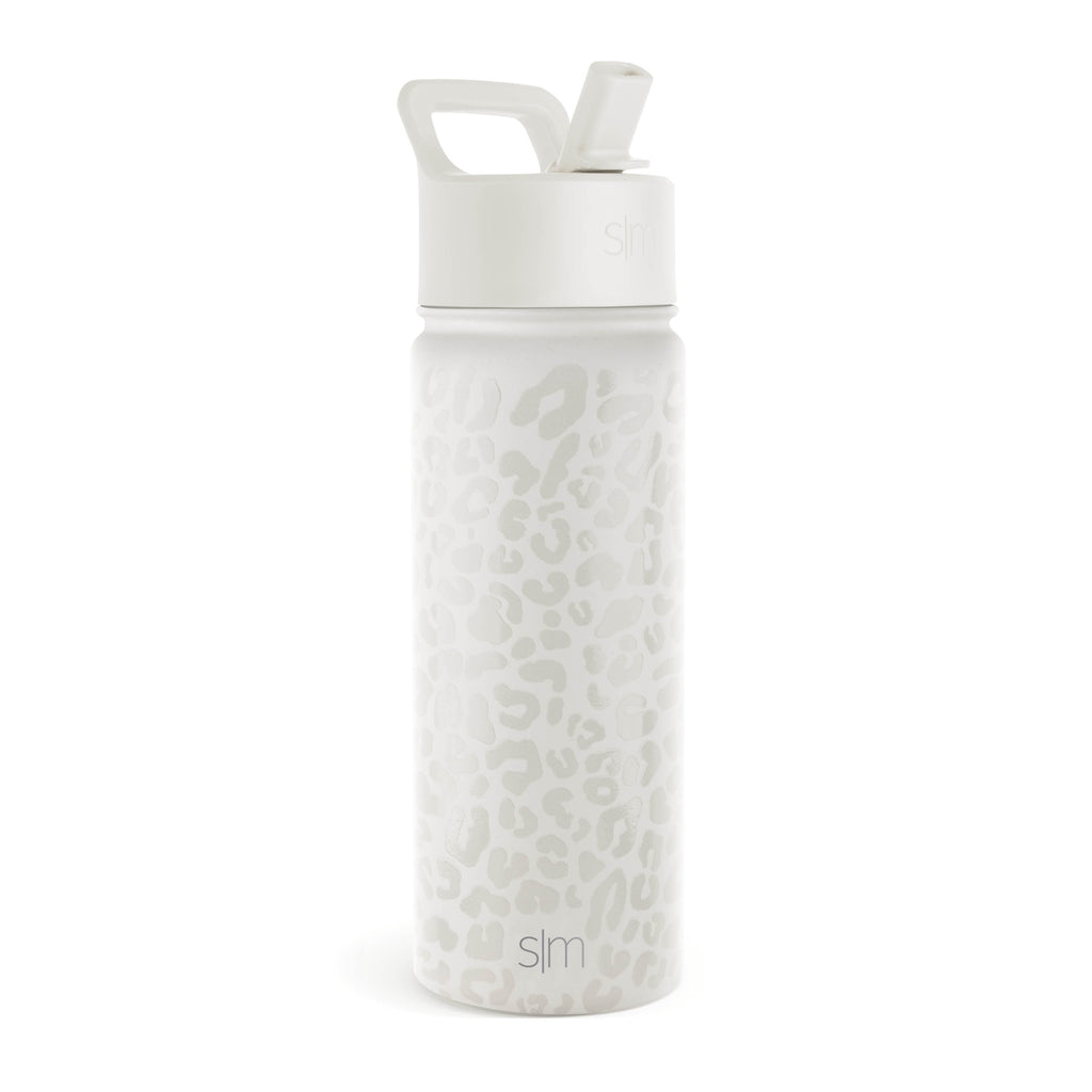 Simple Modern Summit Water Bottle Straw Lid Vacuum Insulated Stainless Steel Bottle | 18 fl oz - 59JL