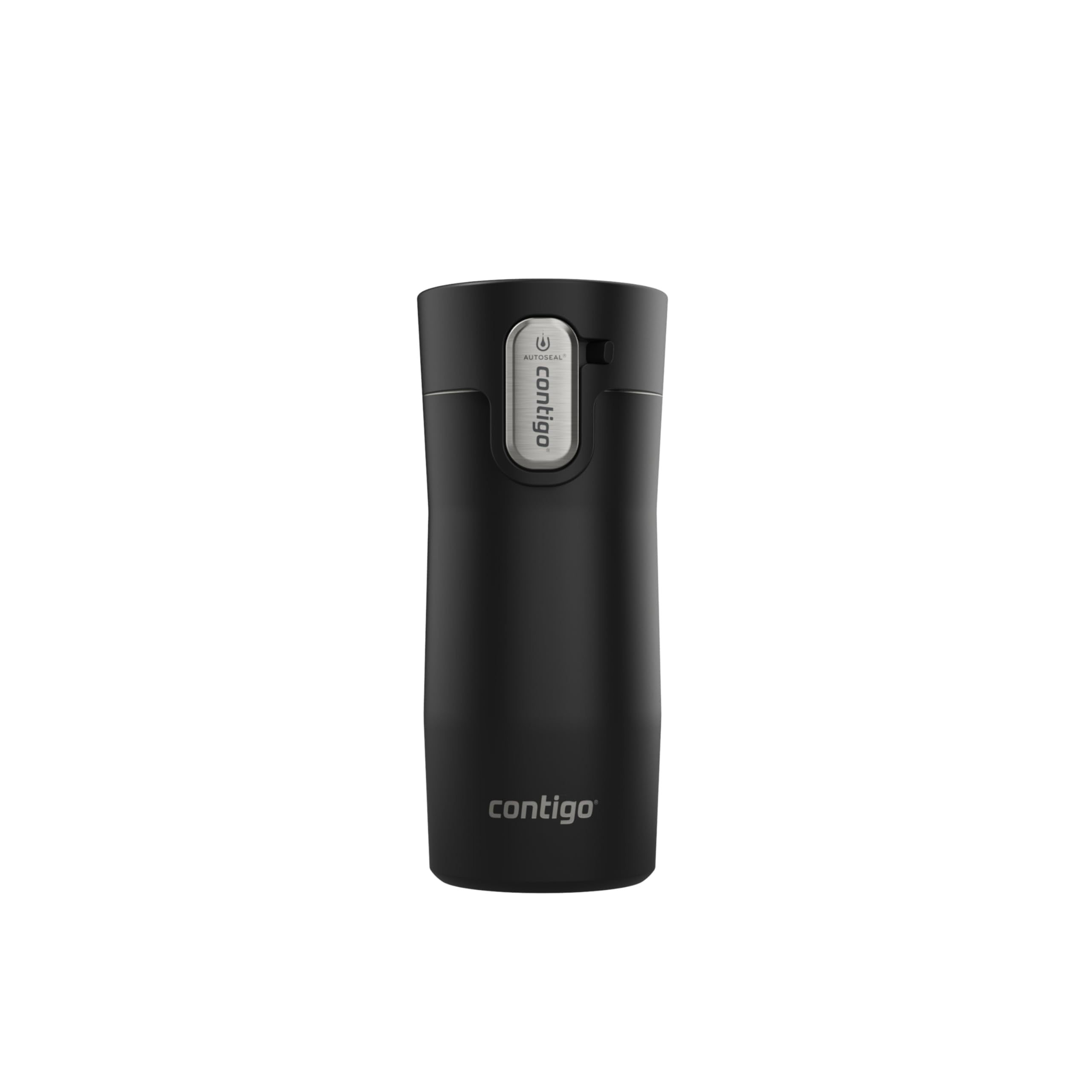 Contigo AUTOSEAL West Loop Vacuum-Insulated Stainless Steel Travel Mug with Easy-Clean Lid, 12oz, Matte Black - JT24