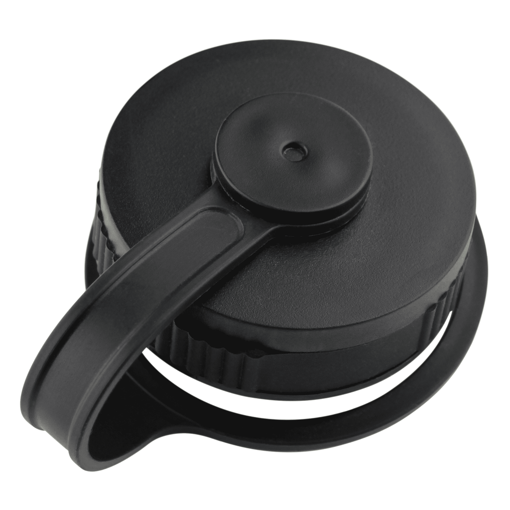 NuRich Loop Top Lid for Wide Mouth Hydro Flask, Nalgene &amp; Simple Water Bottles - D8G4